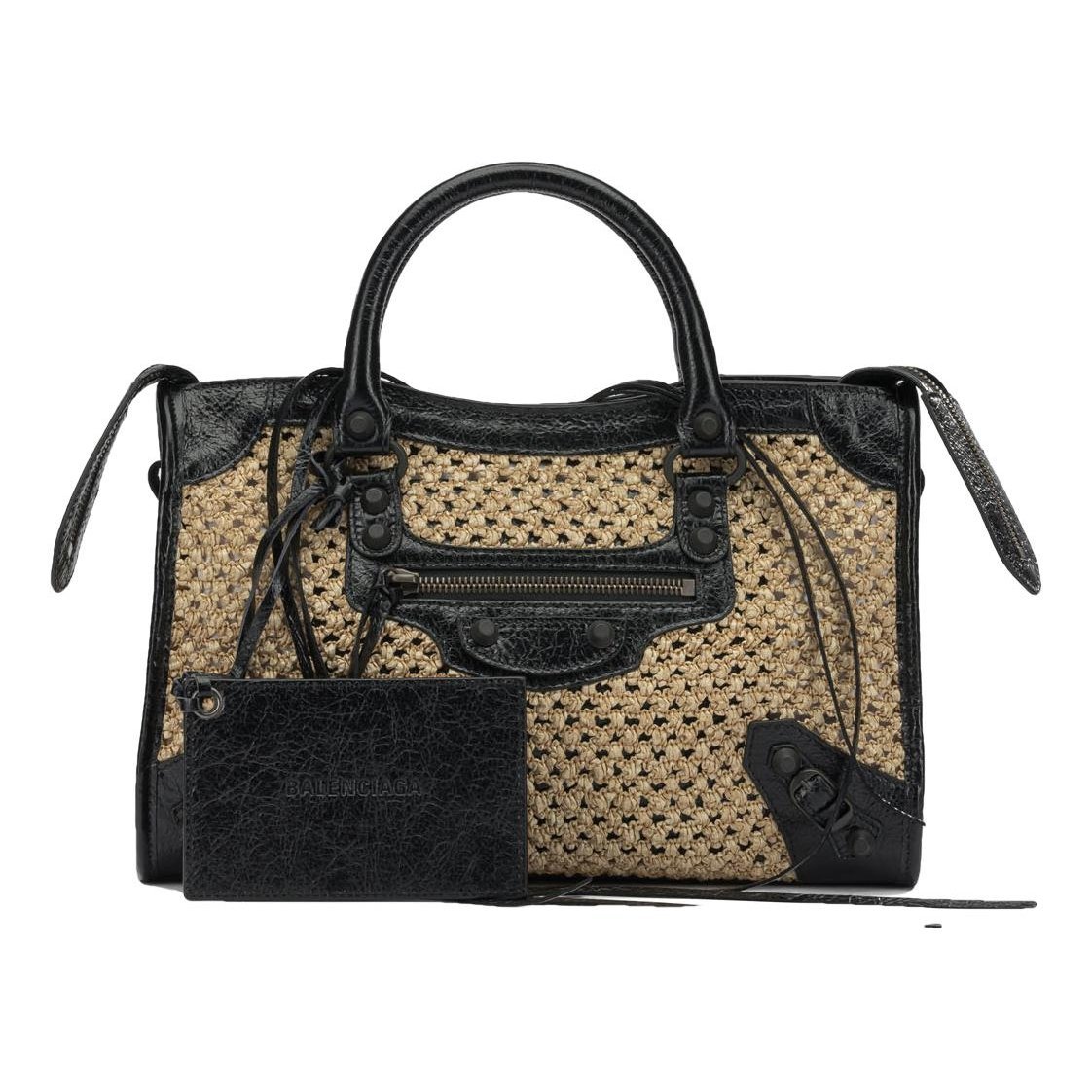 Leather handbag