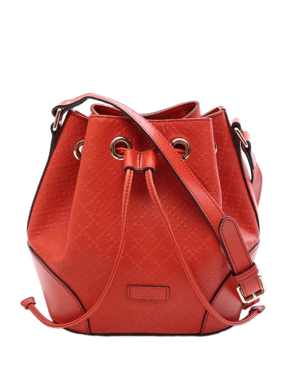 2000-2015 Diamante Leather Bright bucket bag