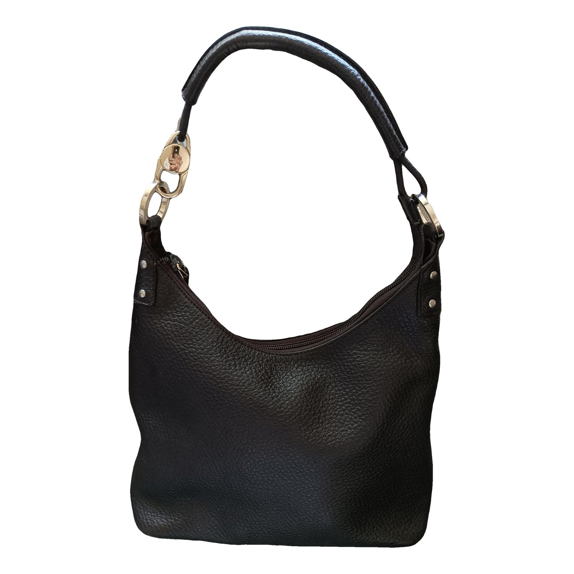 Hobo leather handbag