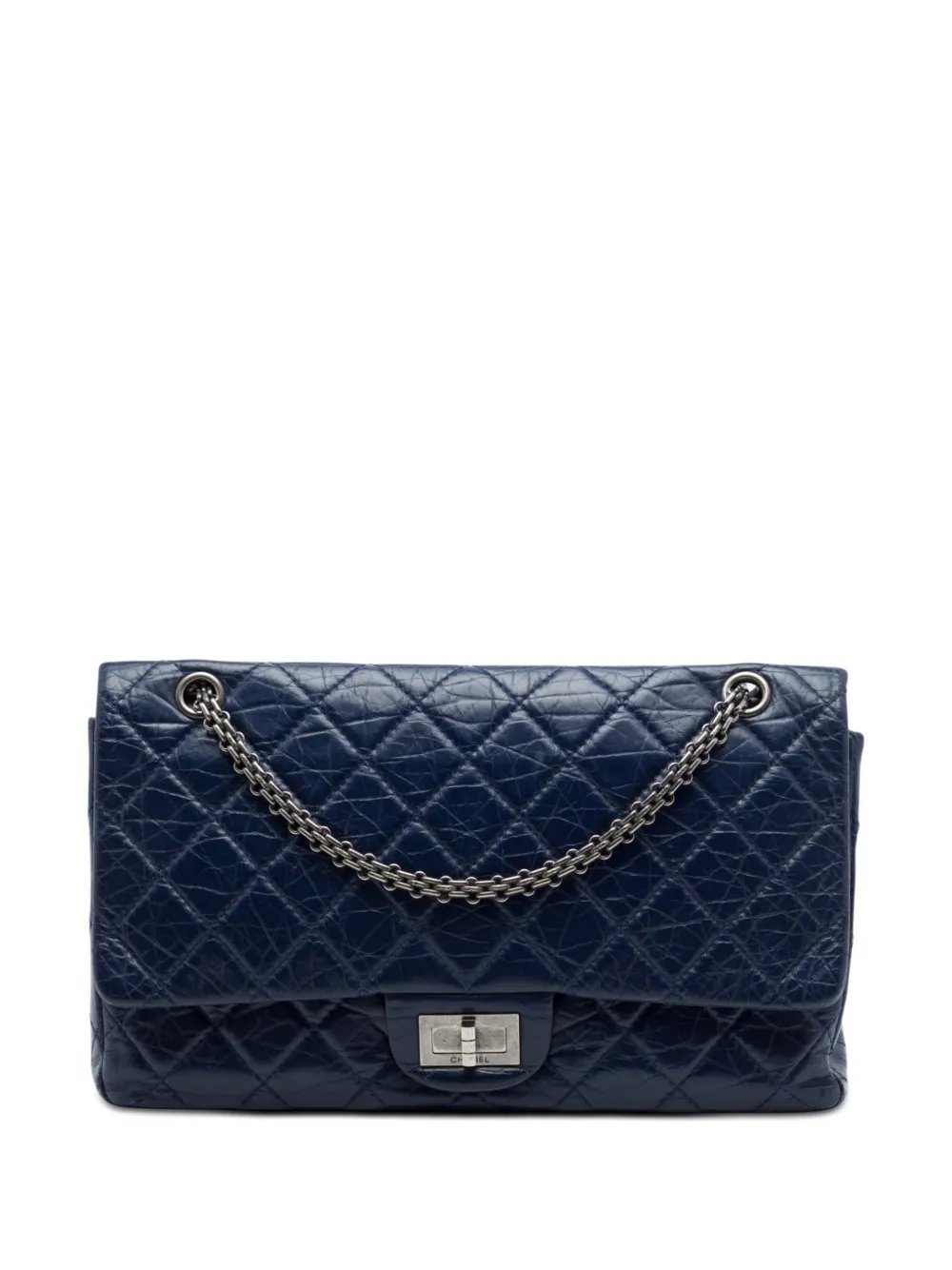 2012-2013 Quilted Aged Calfskin Reissue 2.55 Double Flap 227 shoulder bag