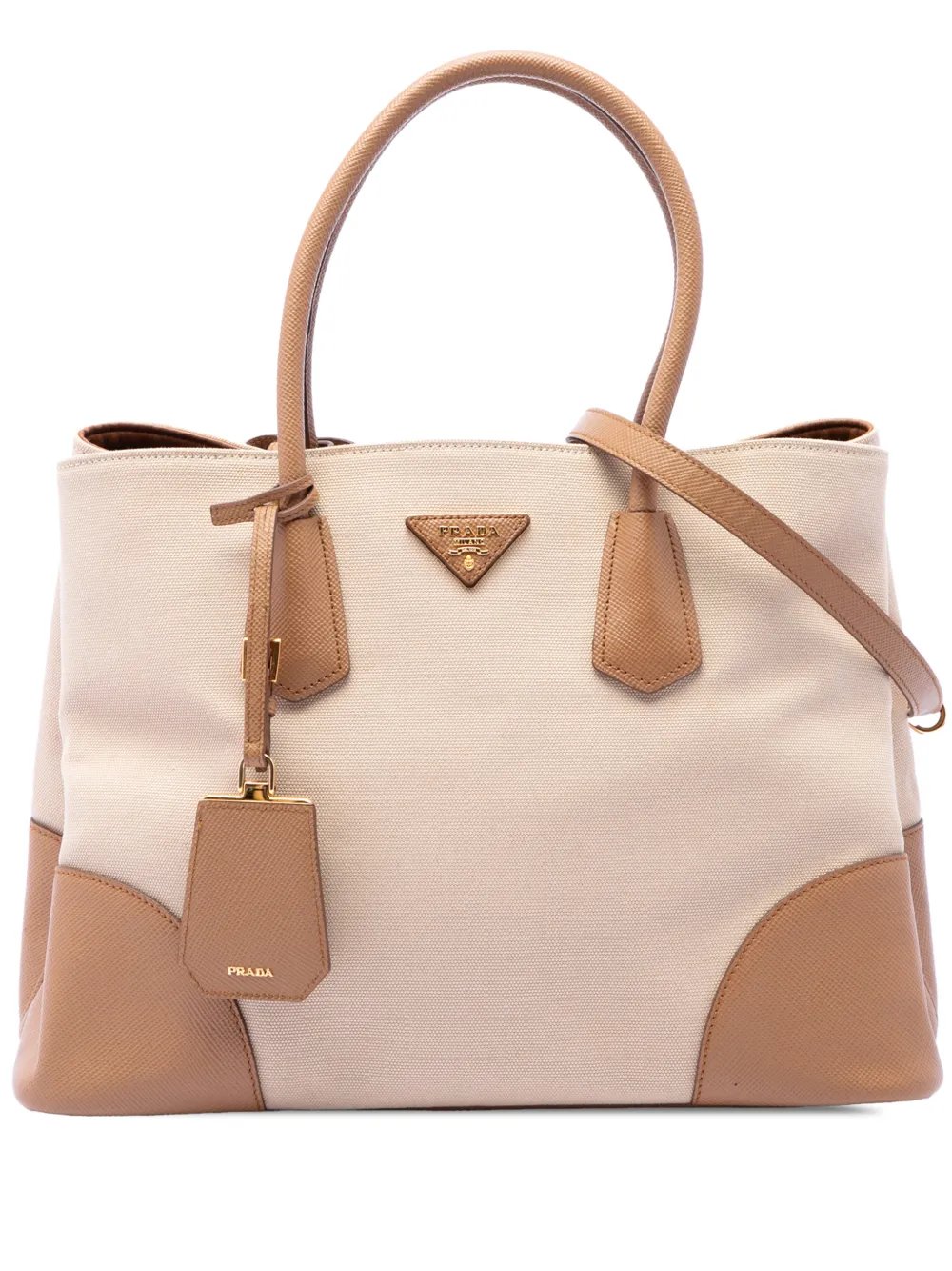 2019-2026 Medium Canvas and Saffiano Cuir Double satchel