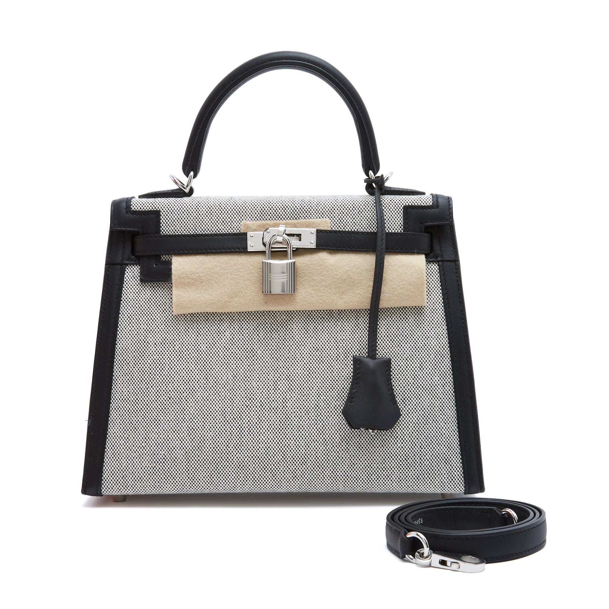 Kelly 25 leather handbag