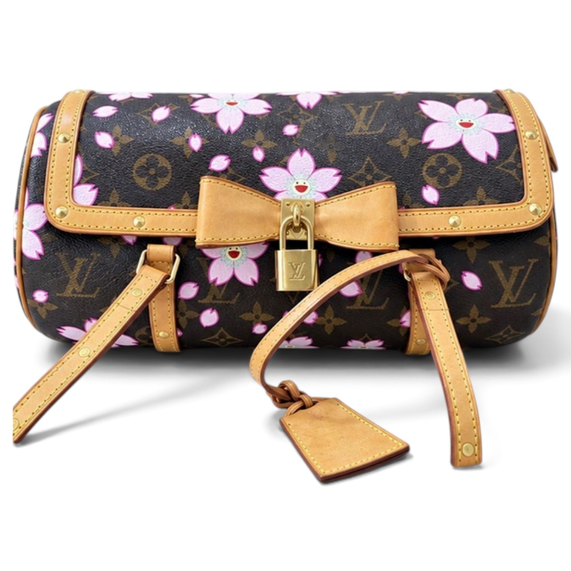 Louis Vuitton Papillon cloth handbag