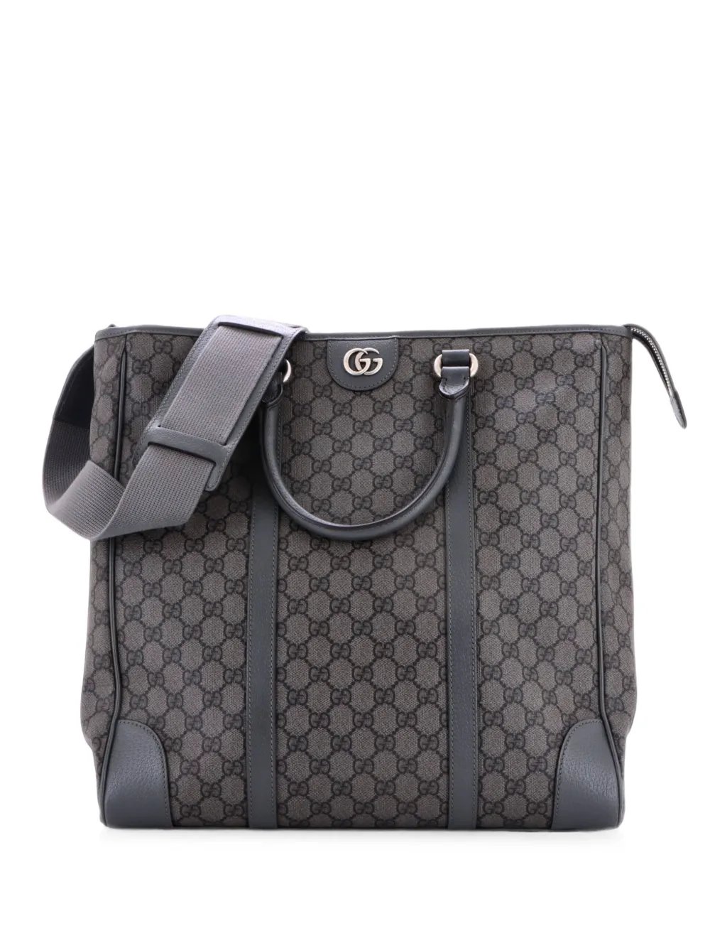 Ophidia Convertible Open GG Coated Canvas Tall tote bag