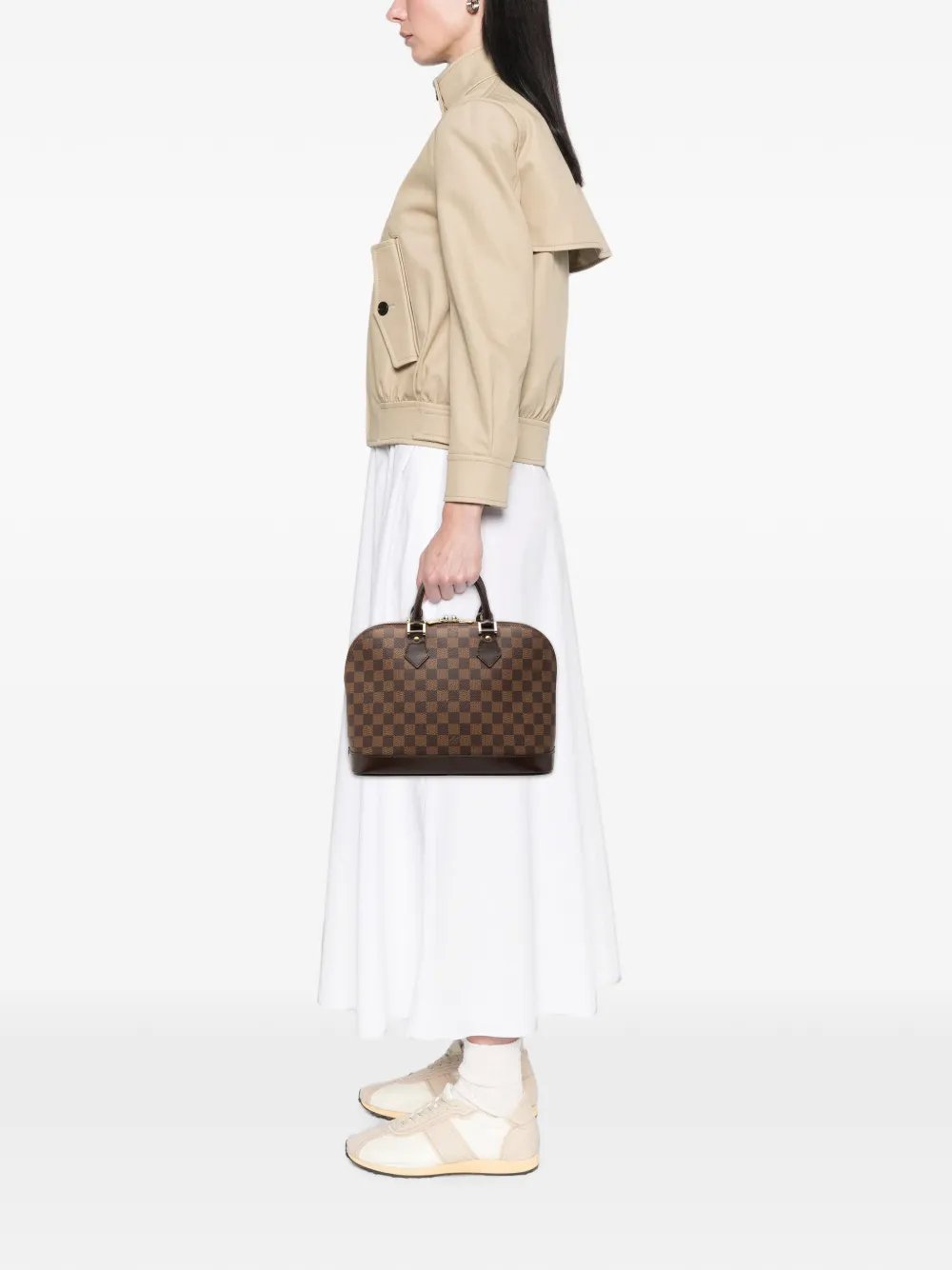 2003 Damier Ebene Alma PM handbag