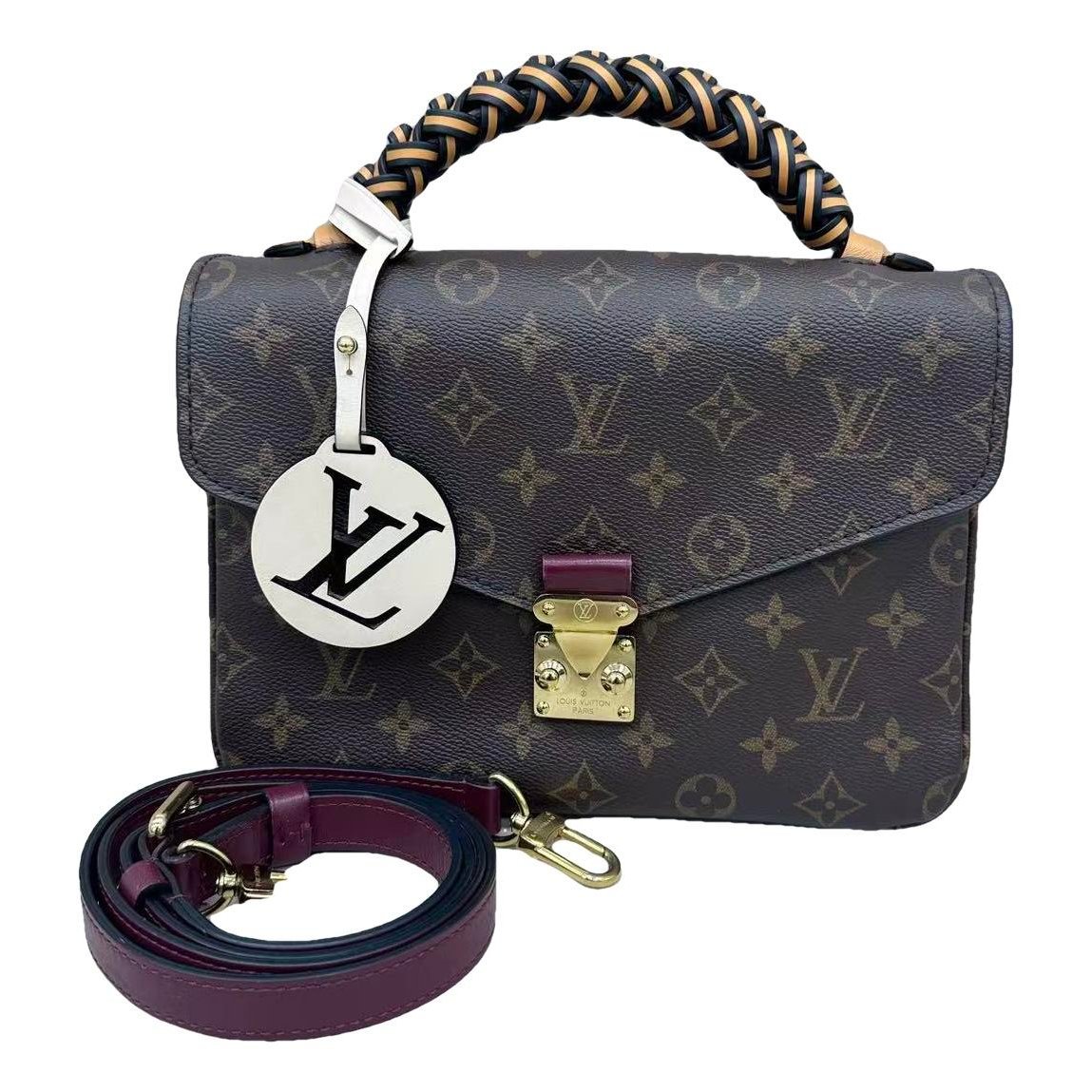 Metis leather handbag