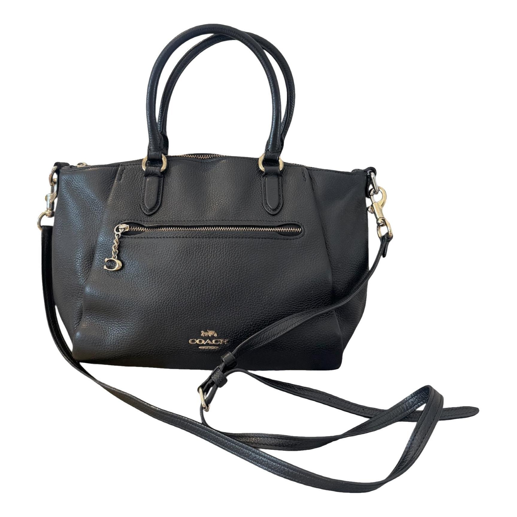 Edie leather handbag