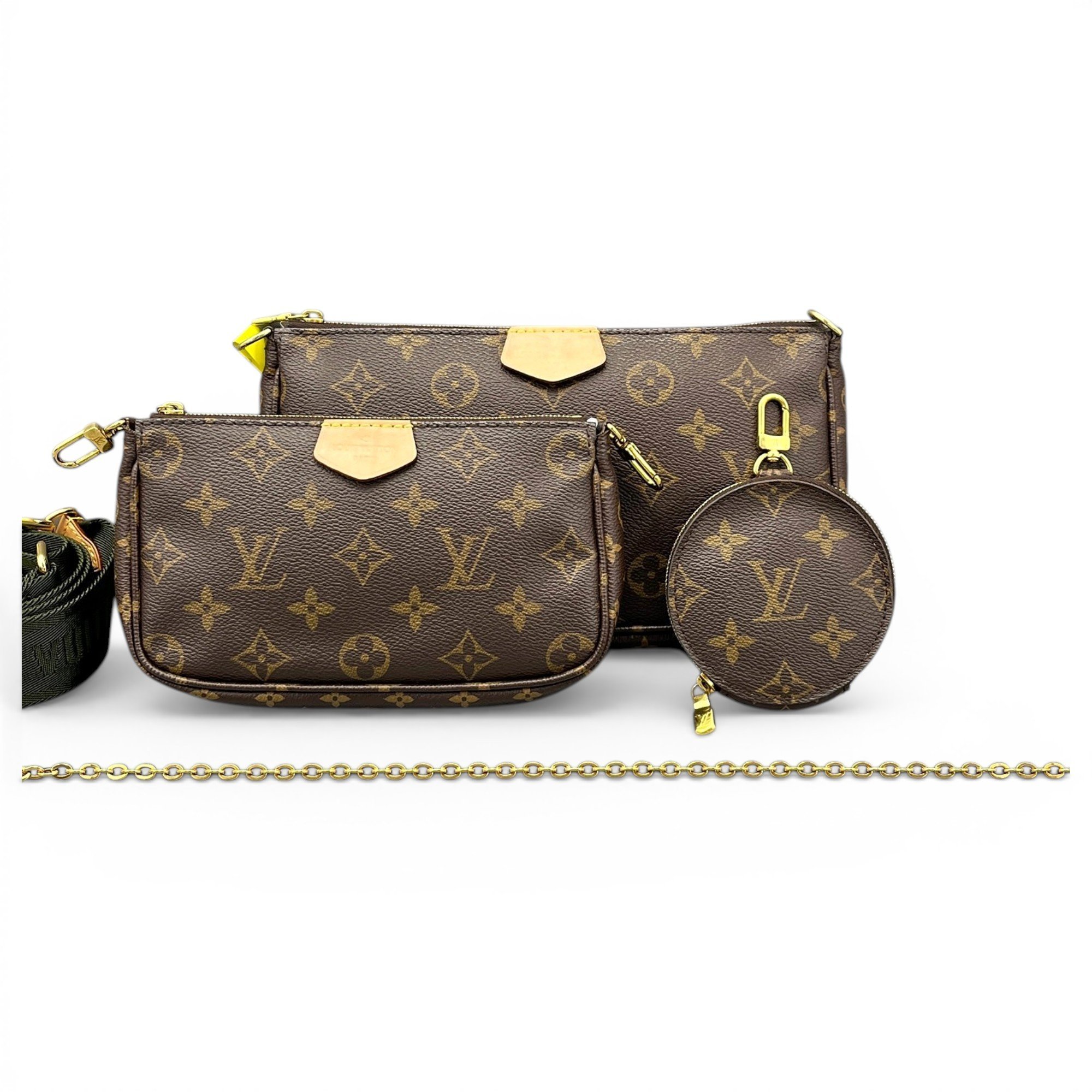 Multi Pochette Accessoires leather handbag