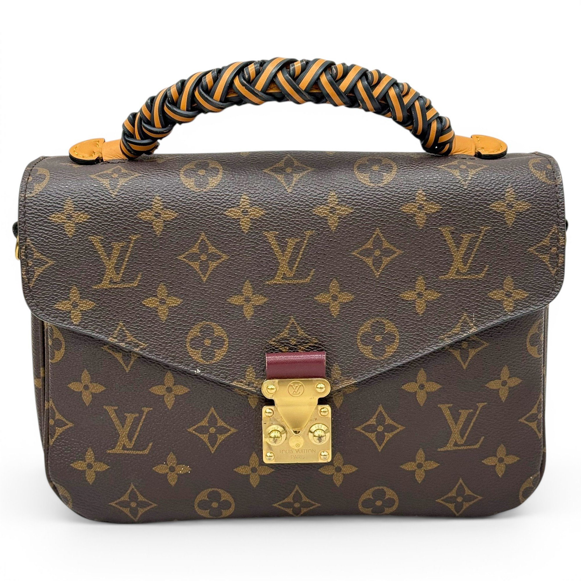 Metis leather handbag