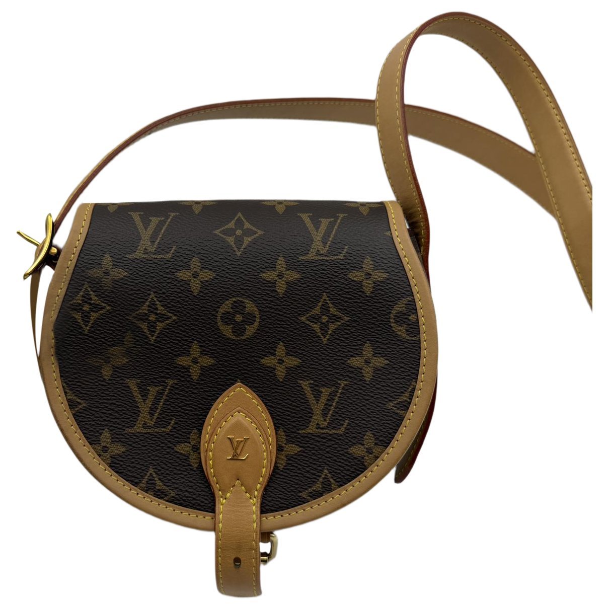 Tambourin vegan leather crossbody bag