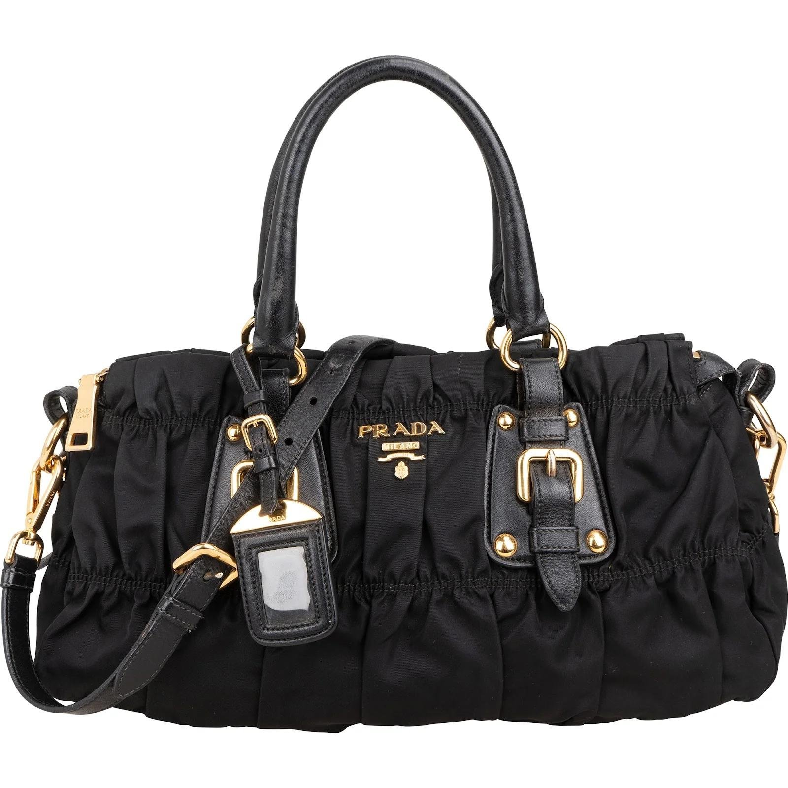 Re-Nylon leather crossbody bag