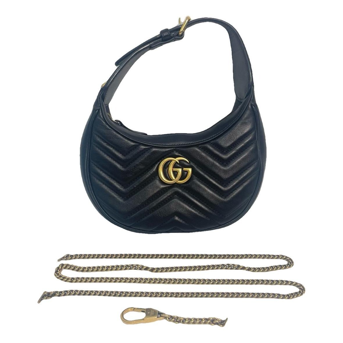 GG Marmont Animalier leather handbag