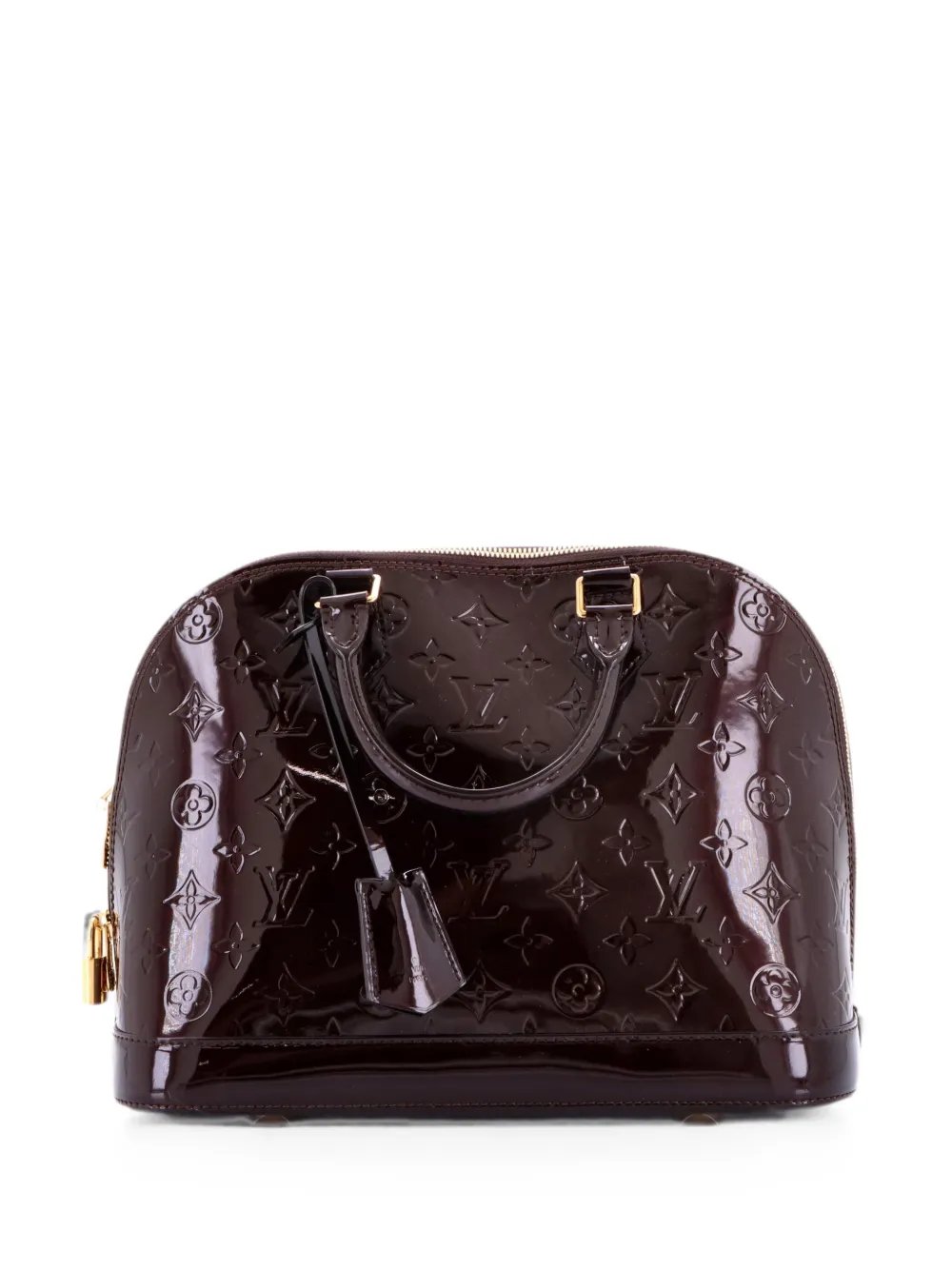 Louis Vuitton Alma Handbag Monogram Vernis PM satchel