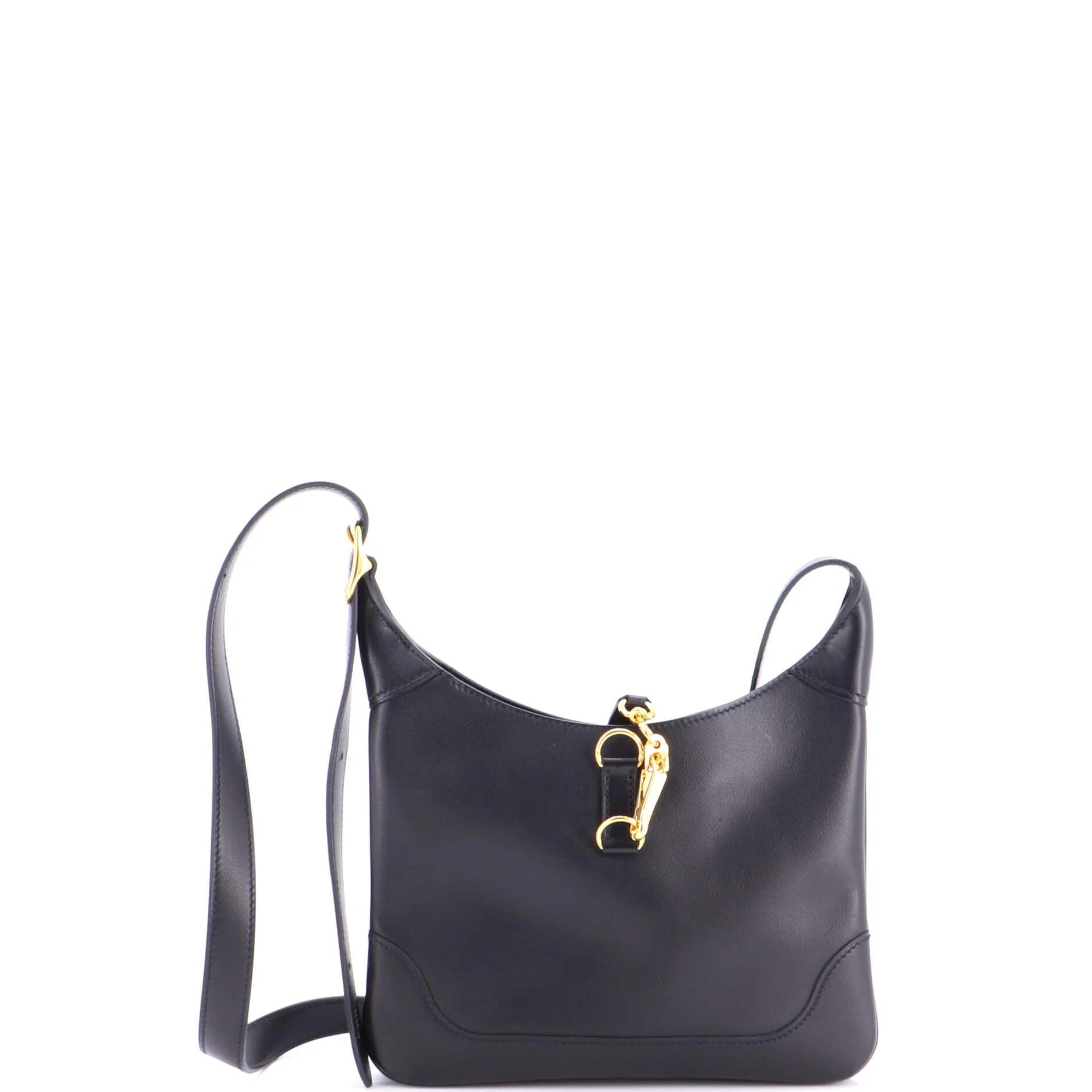 Leather crossbody bag