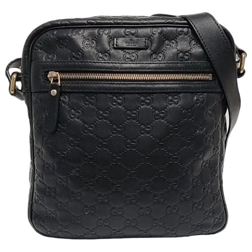 Leather crossbody bag