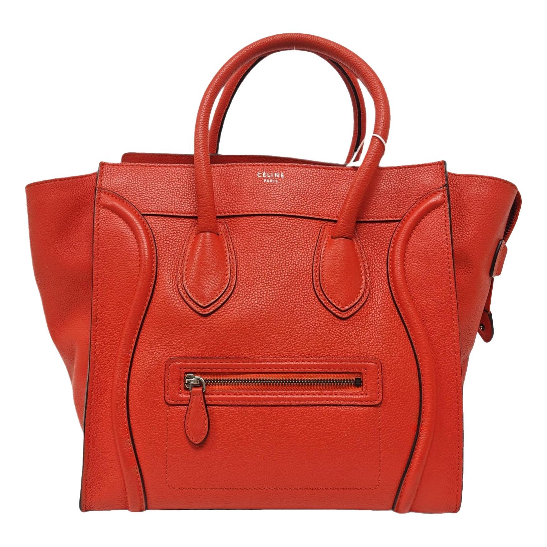 Luggage leather handbag