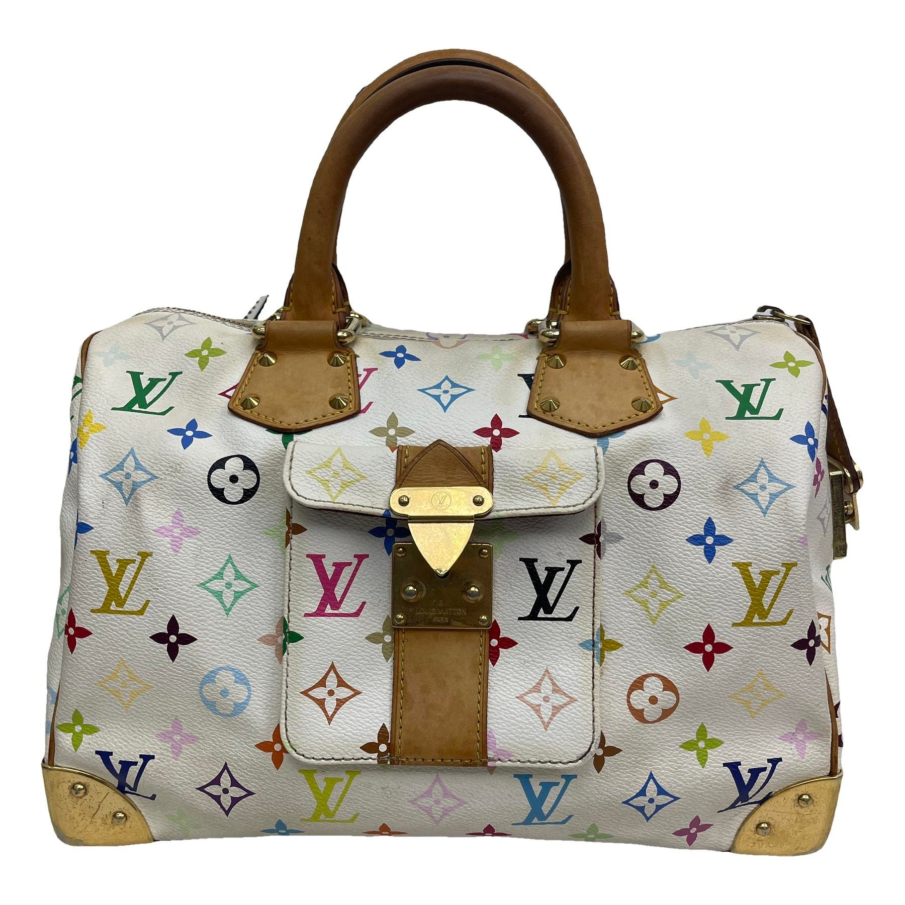 Speedy leather handbag