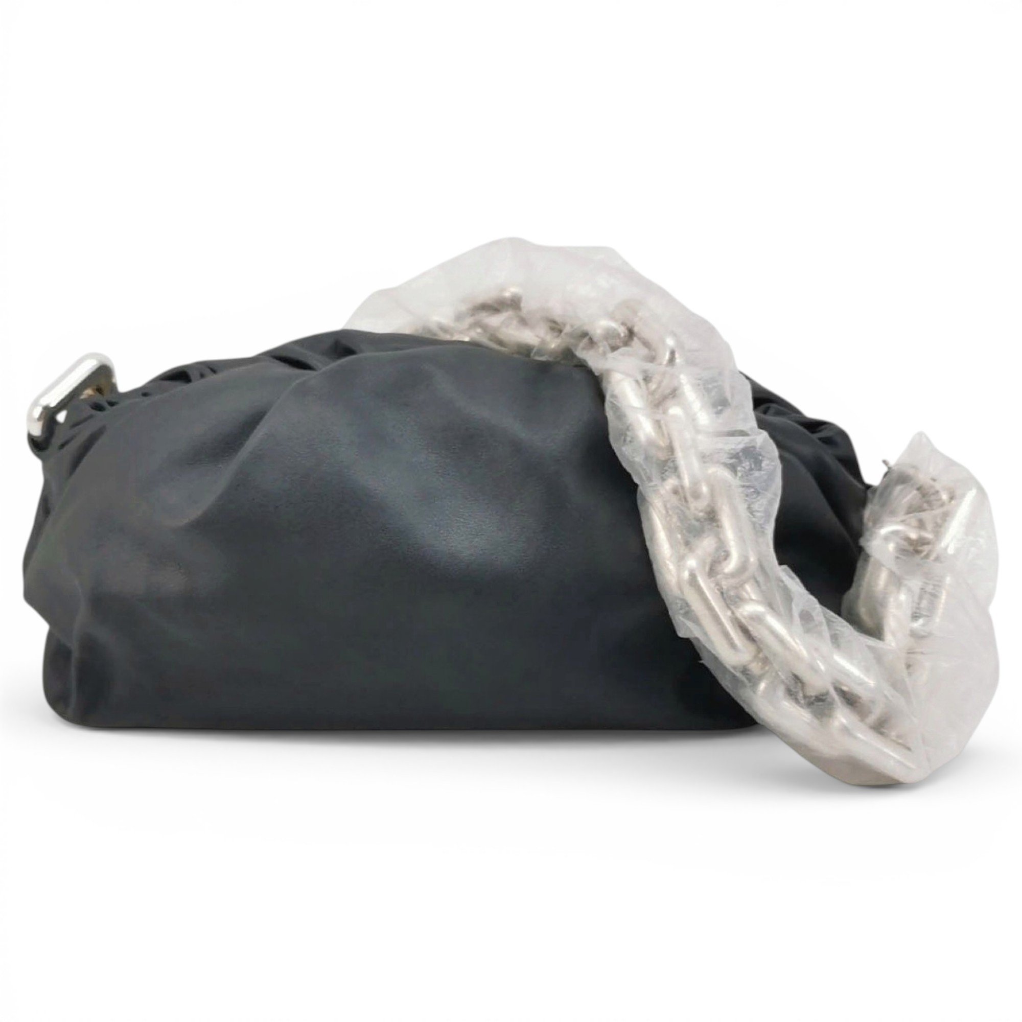 Chain Pouch leather handbag