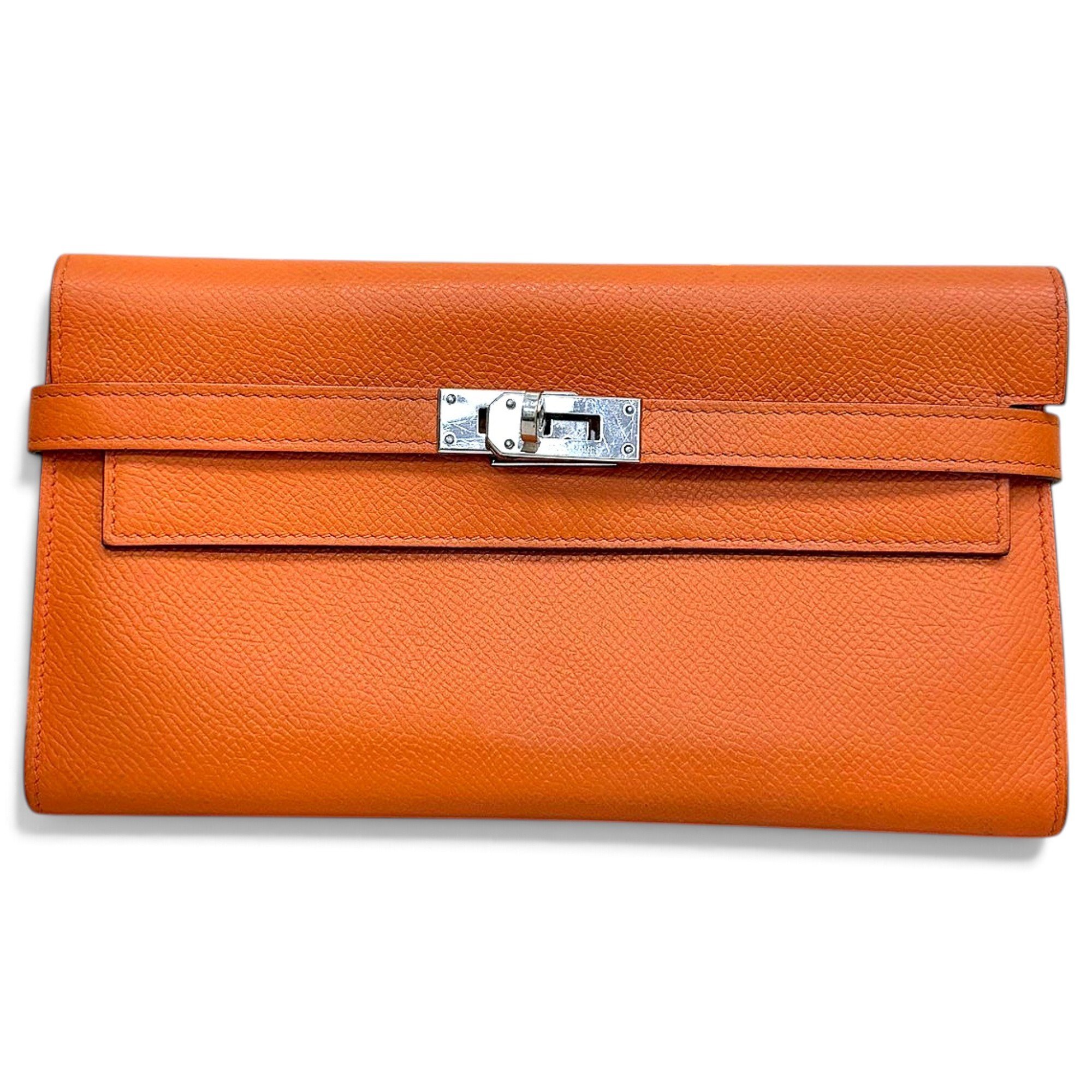 Kelly to go leather clutch bag