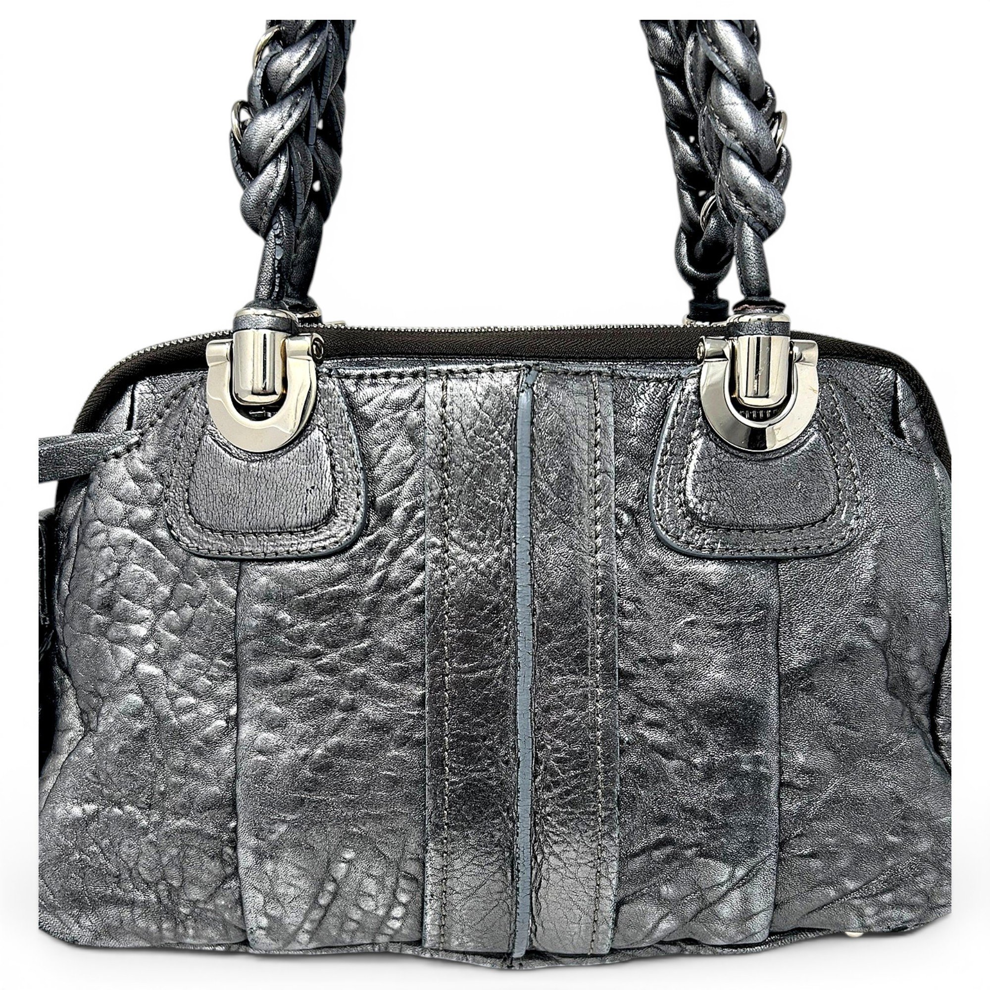 Héloise leather satchel