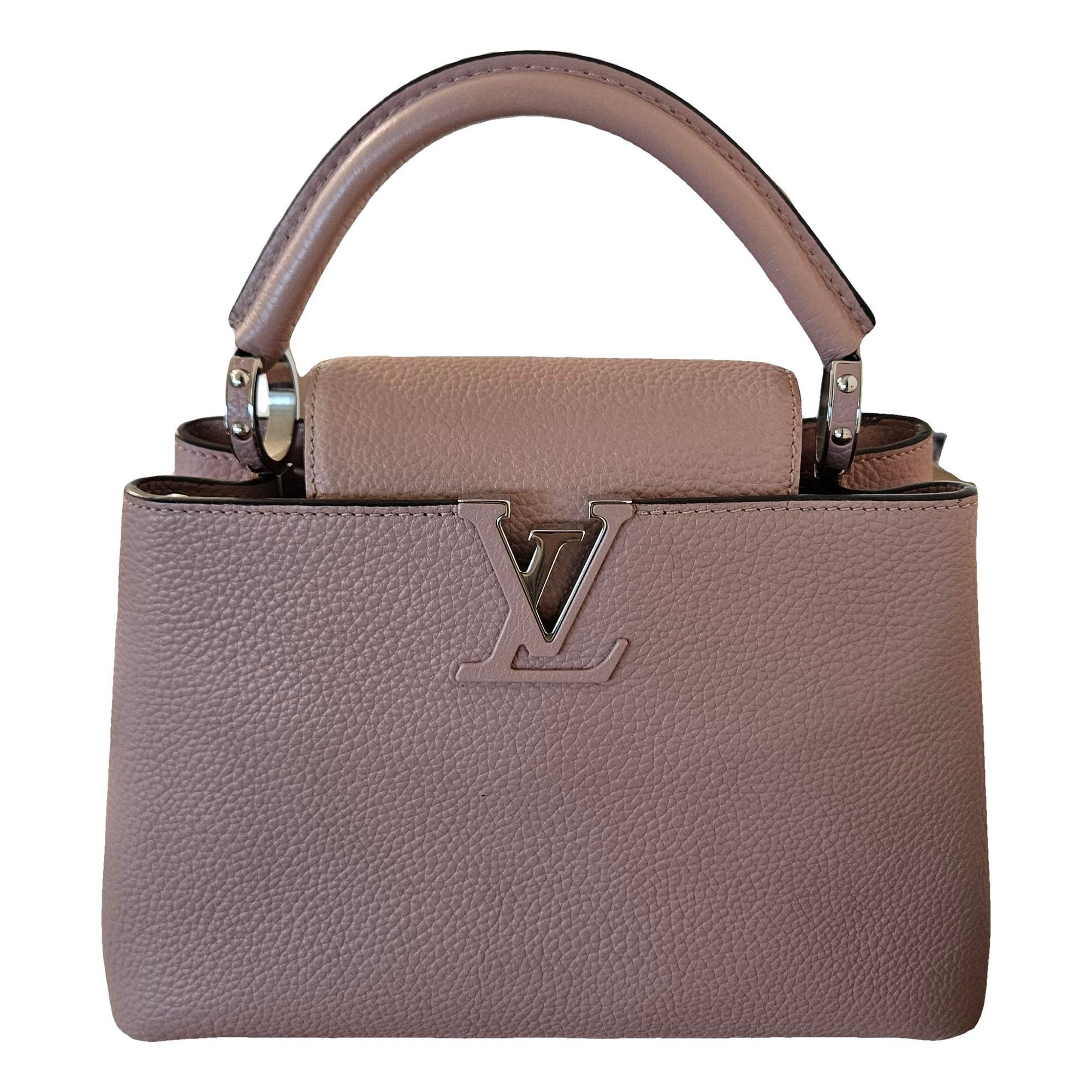 Capucines leather handbag