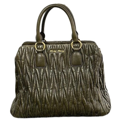 Leather handbag