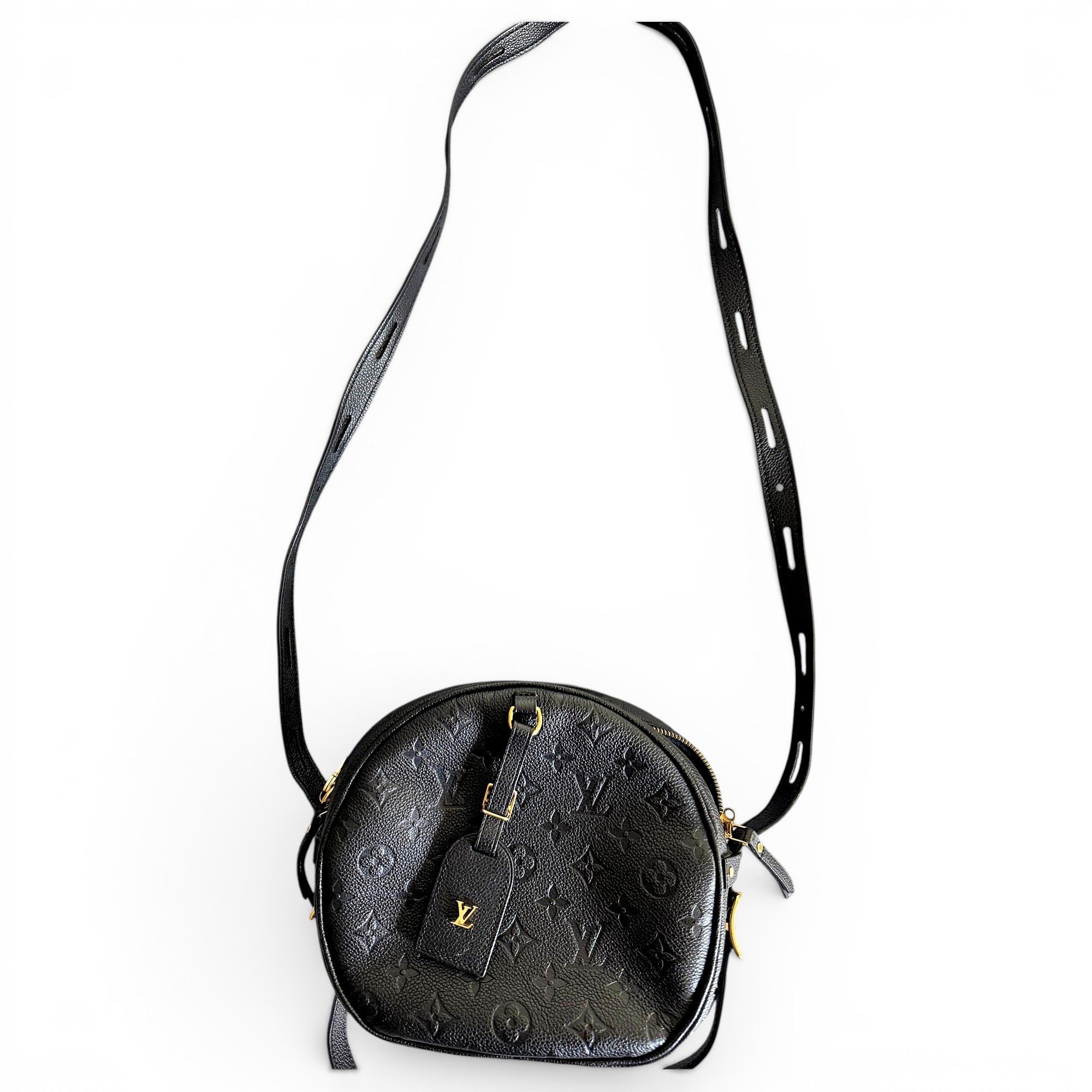 Boîte chapeau souple leather crossbody bag