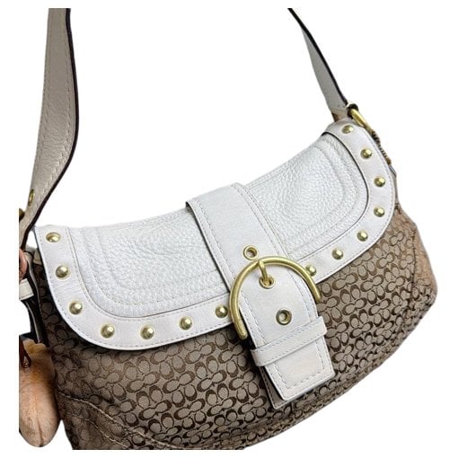 Signature Sufflette cloth handbag
