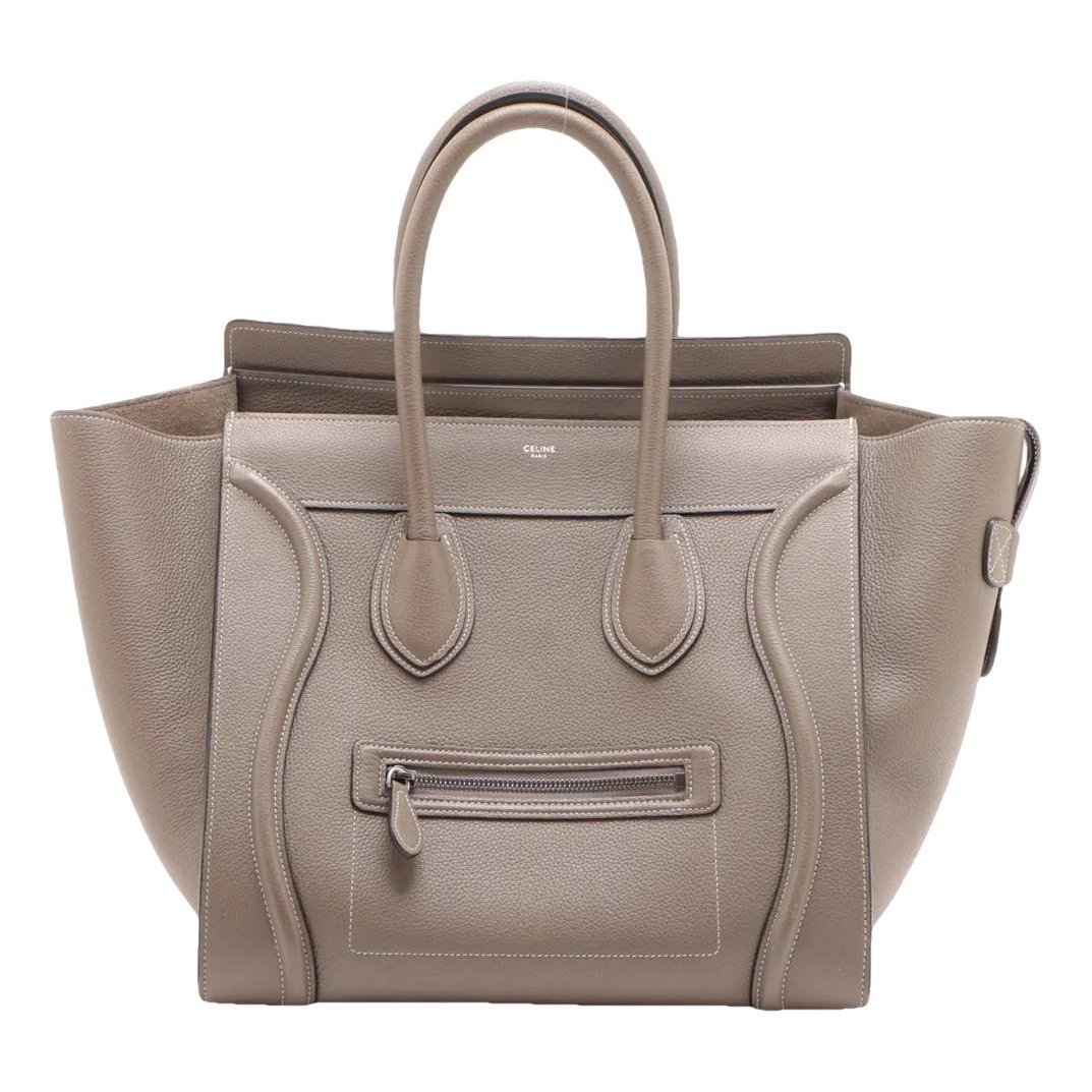 Luggage leather handbag
