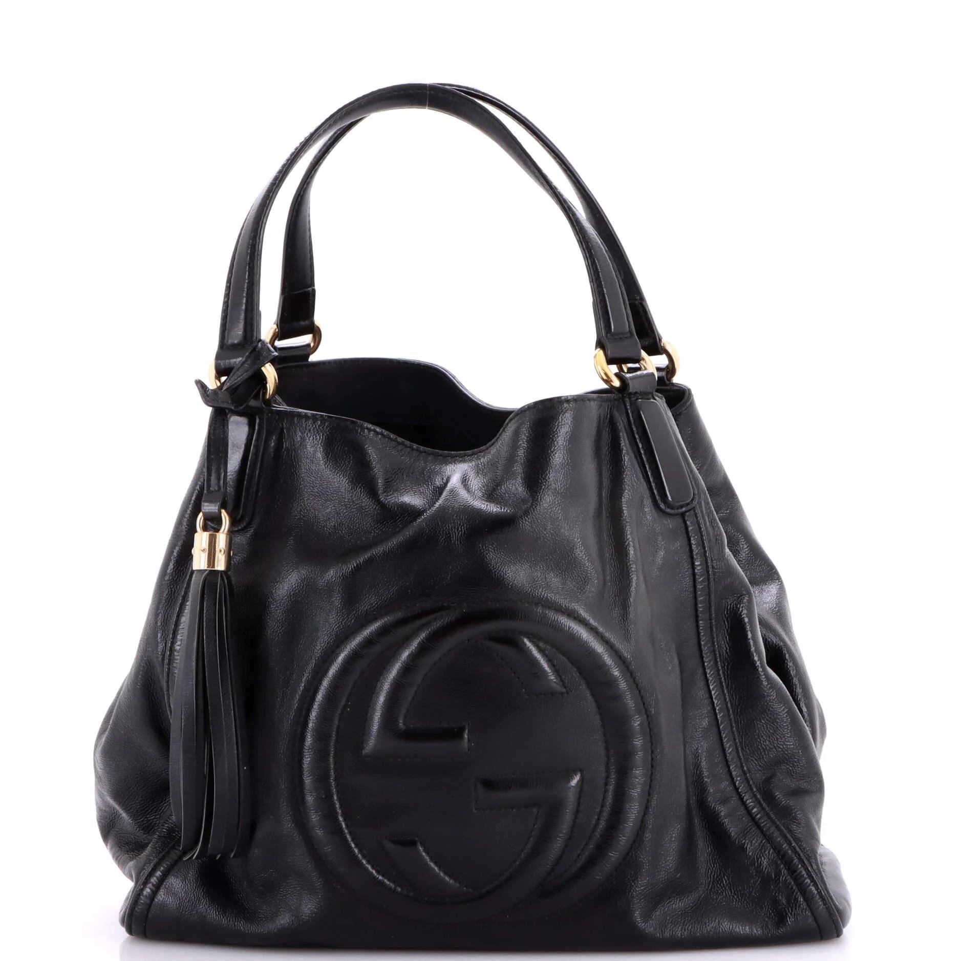 Leather handbag