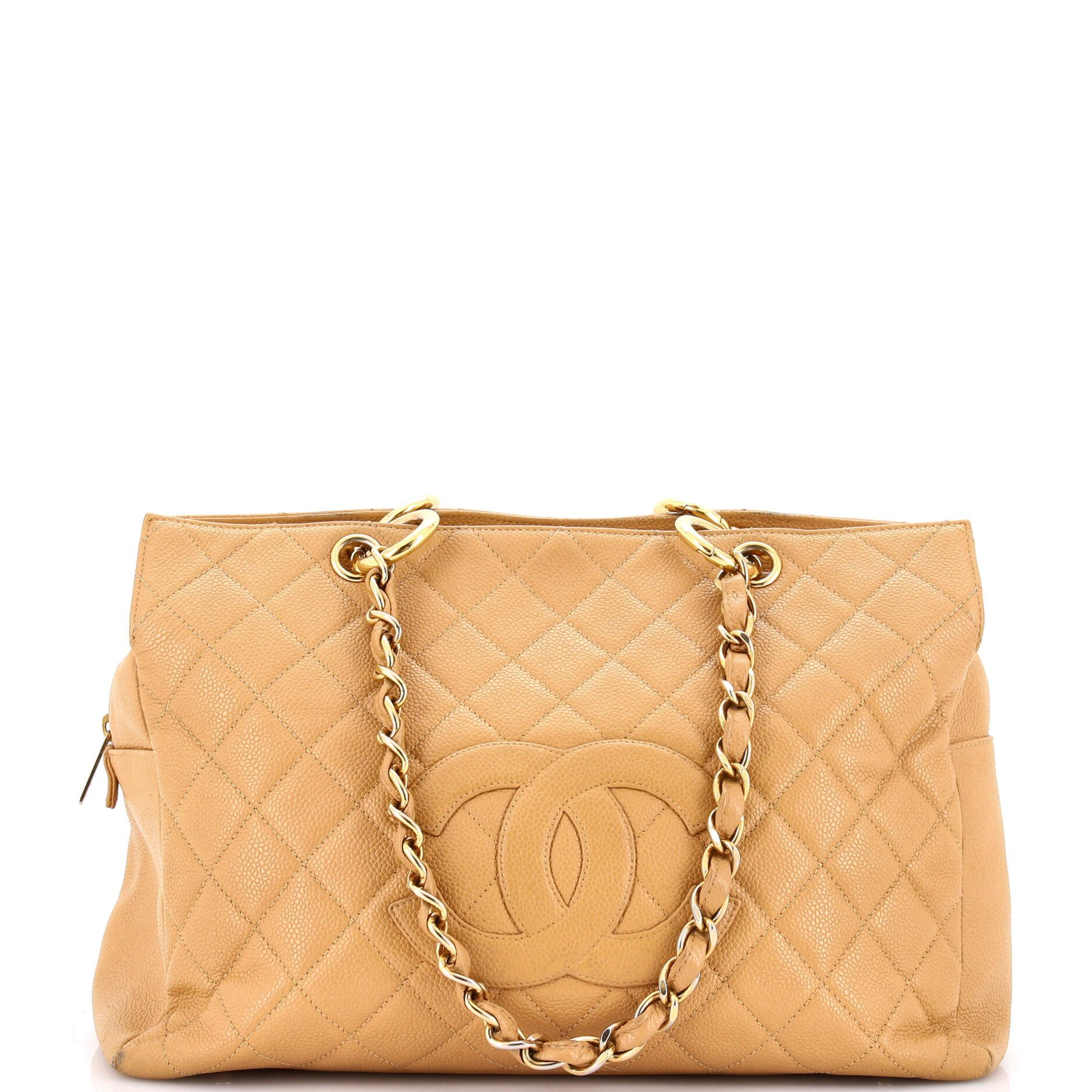 Classic CC Shopping leather tote