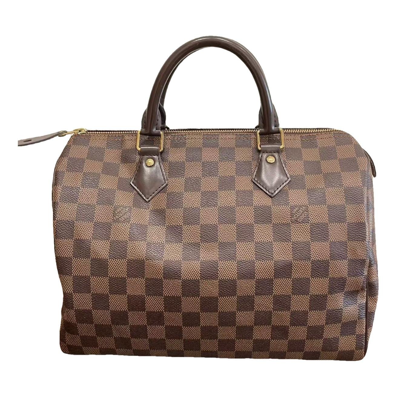 Speedy leather handbag
