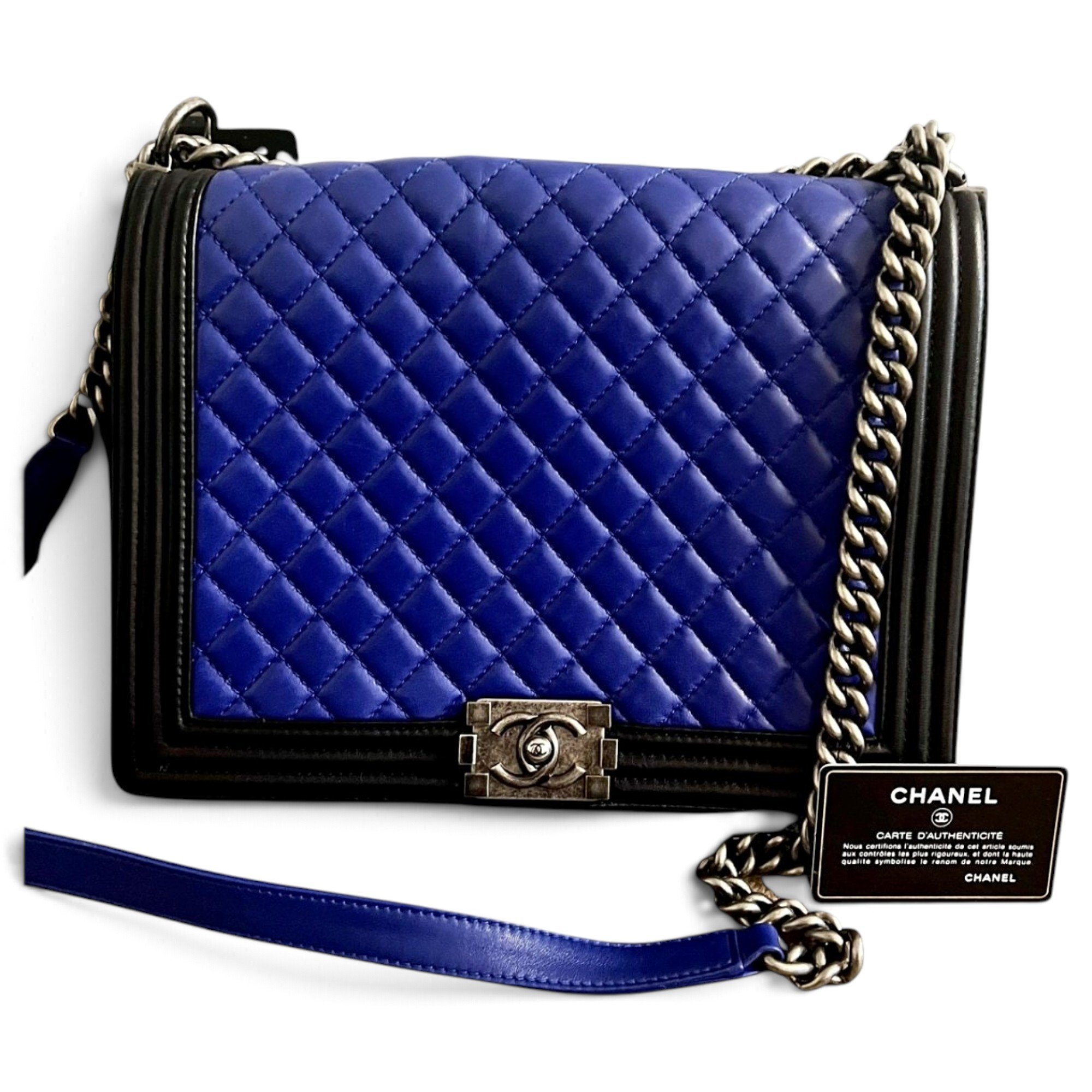 Boy leather handbag