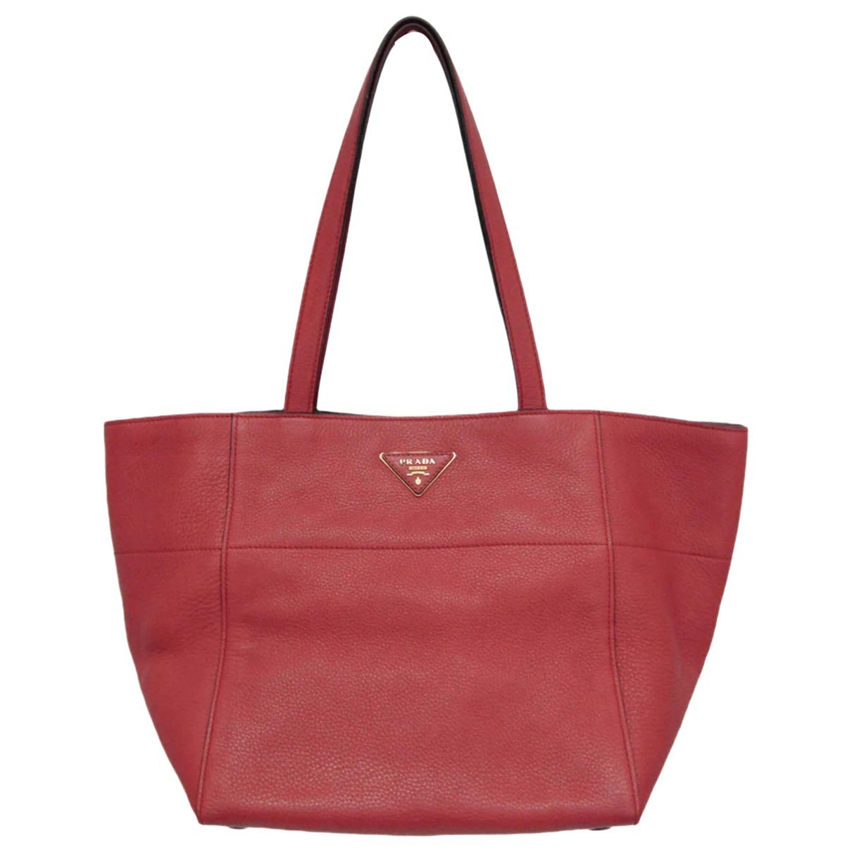 Leather tote