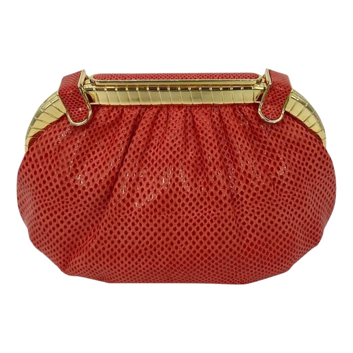 Judith Leiber Lizard clutch bag
