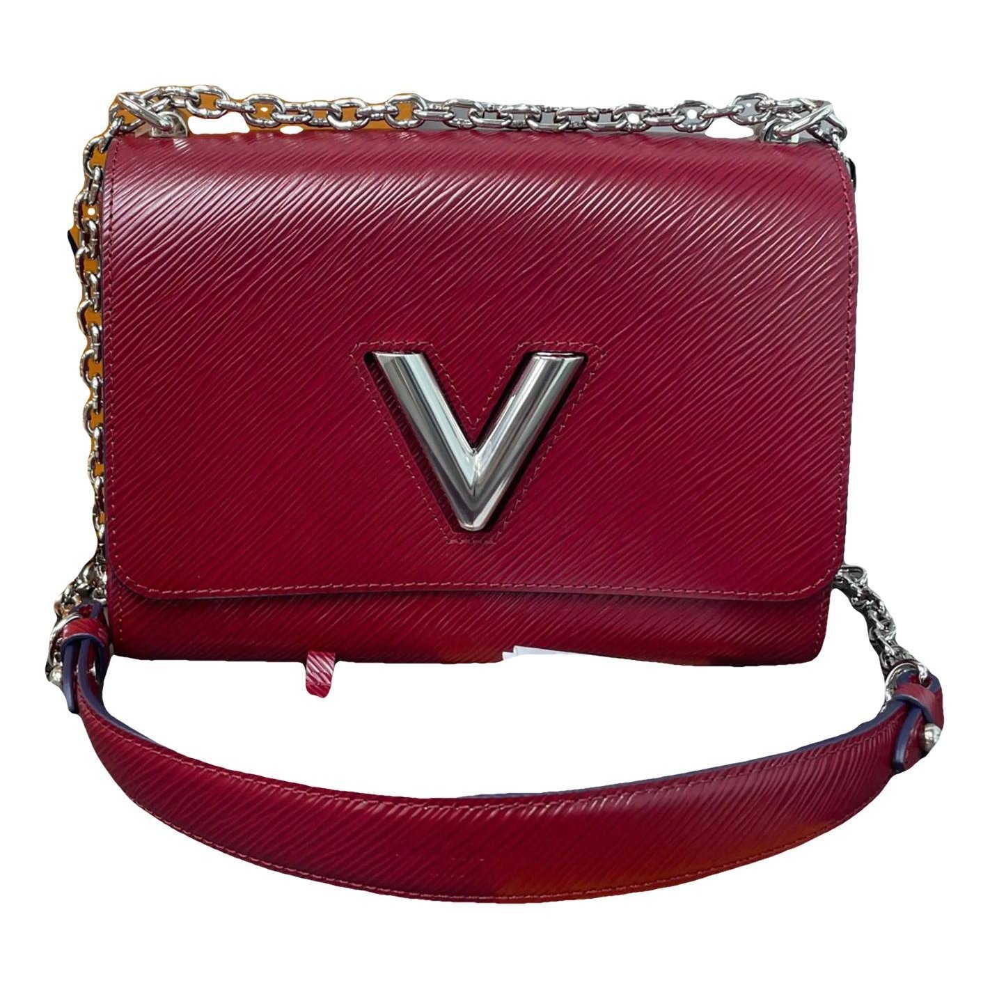 Twist leather crossbody bag