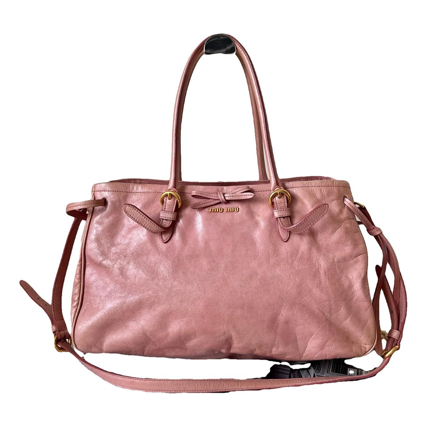 Leather crossbody bag