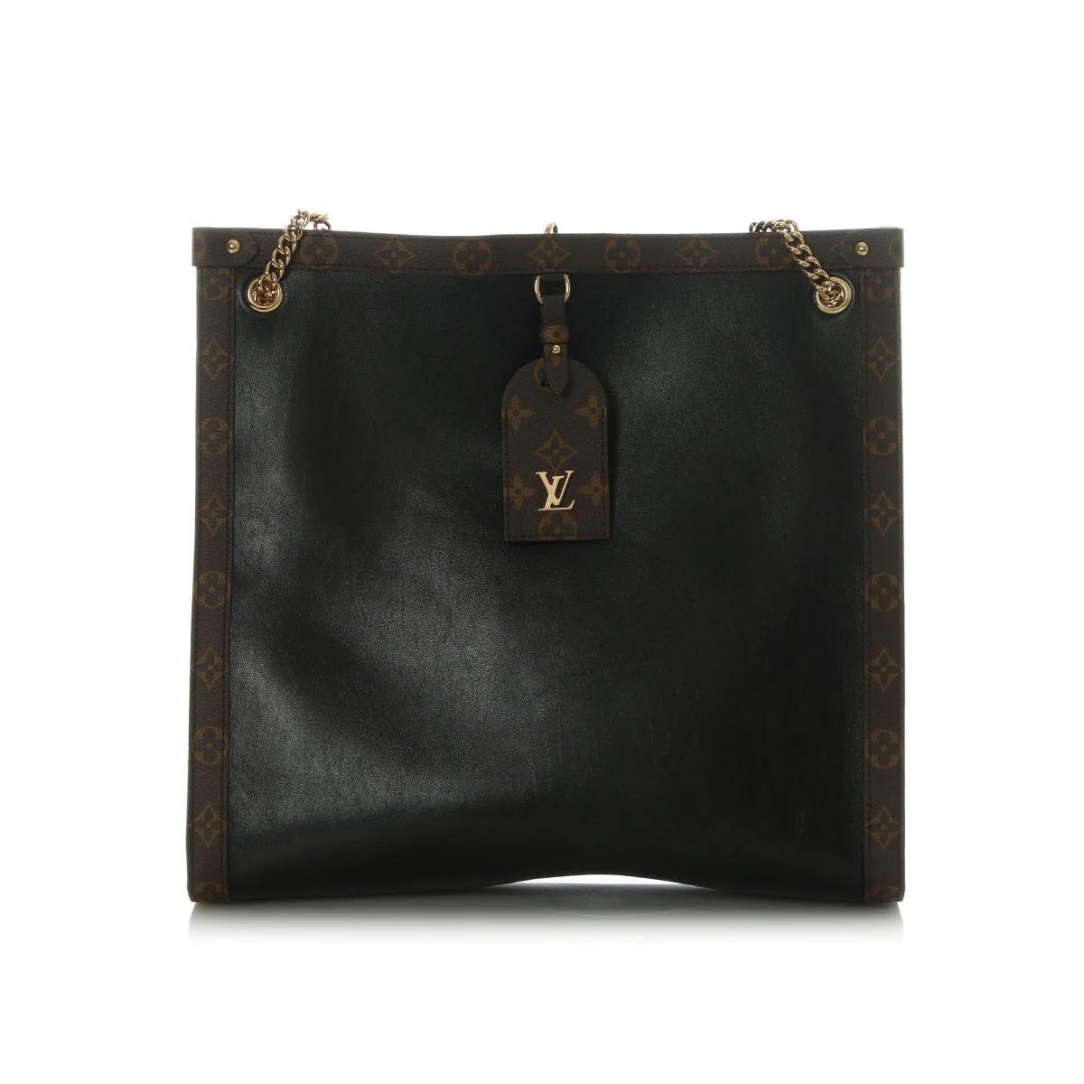 Leather tote