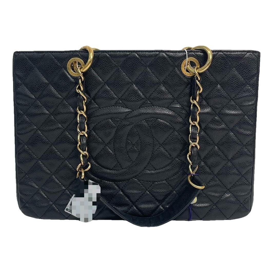 Grand shopping leather tote