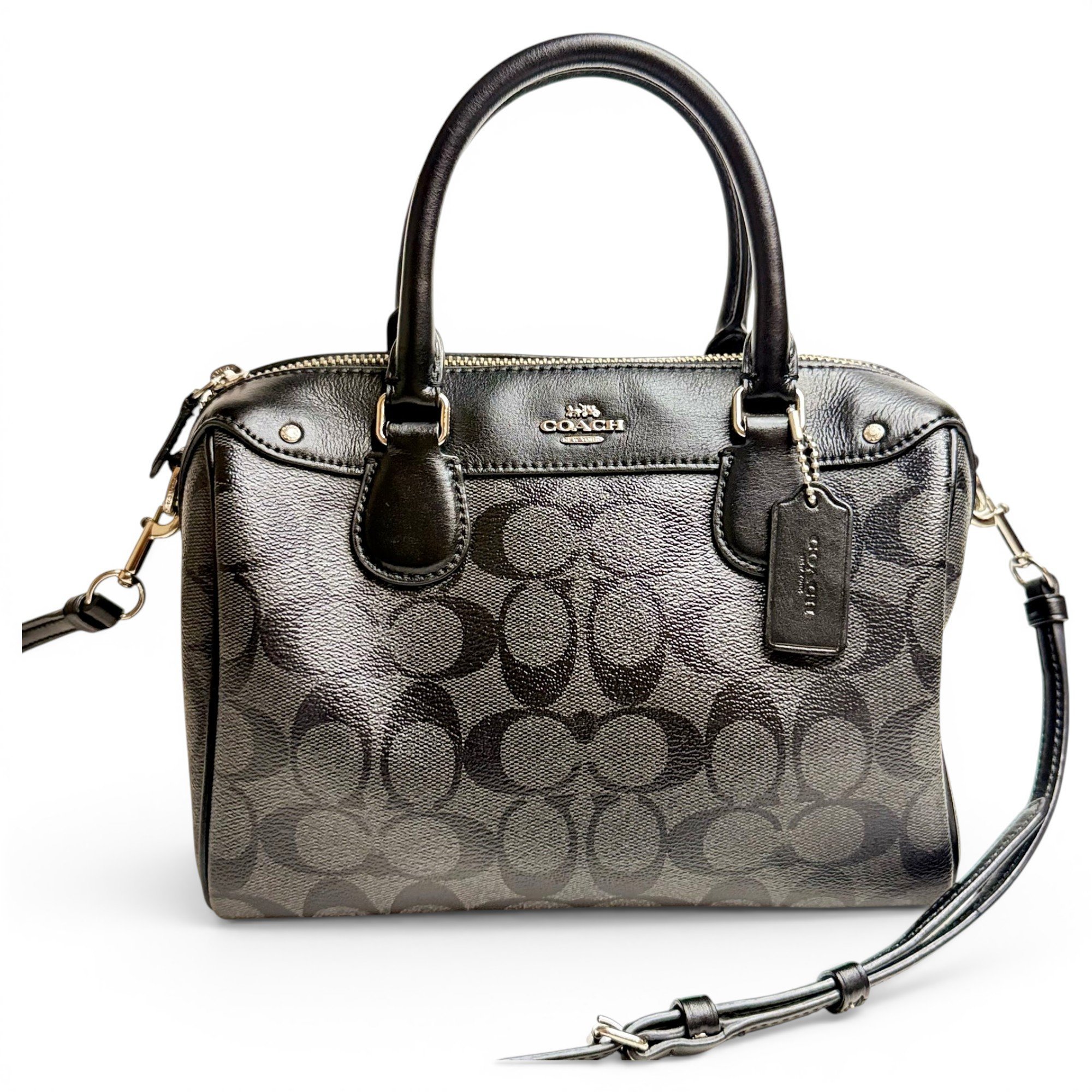 Leather satchel