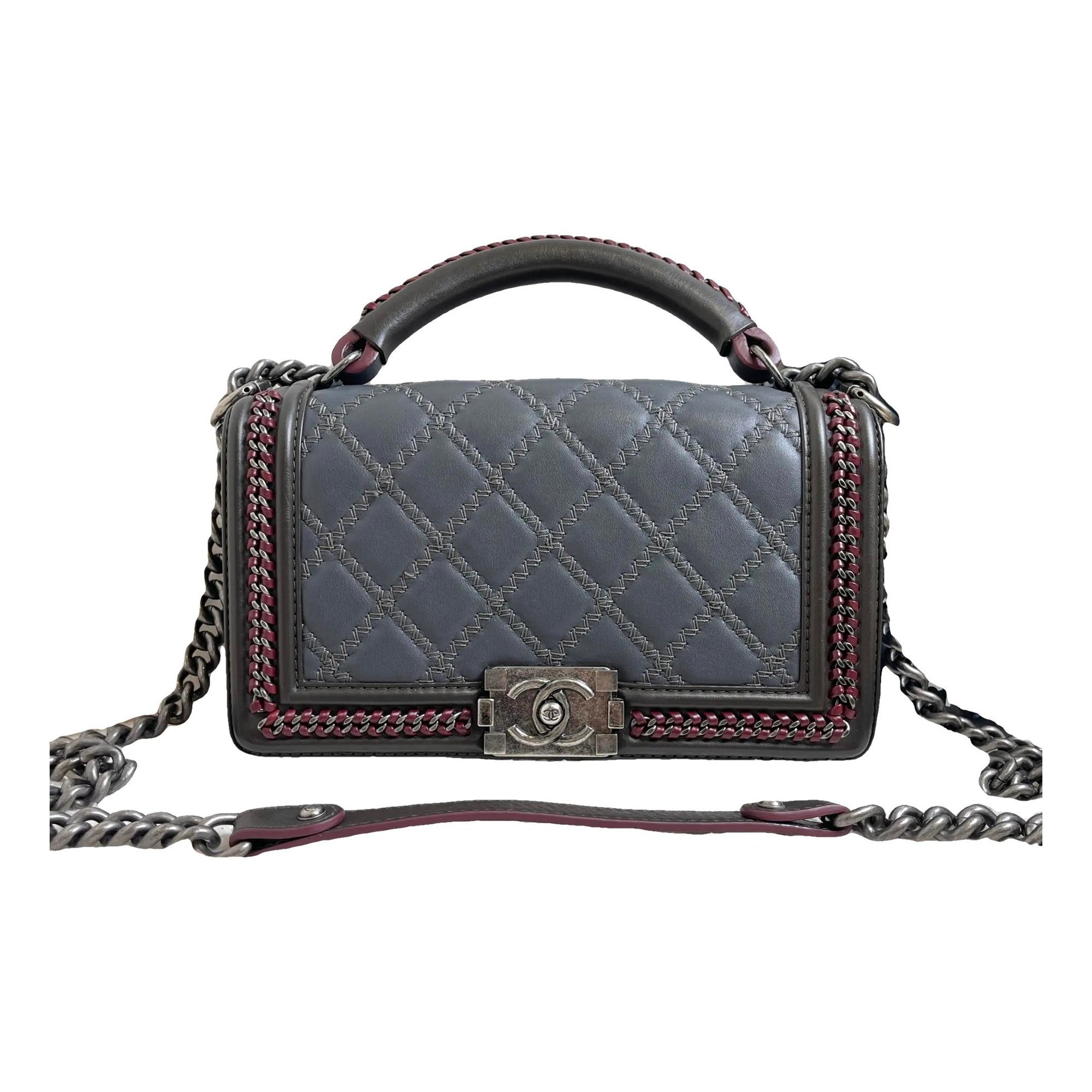 Boy leather handbag