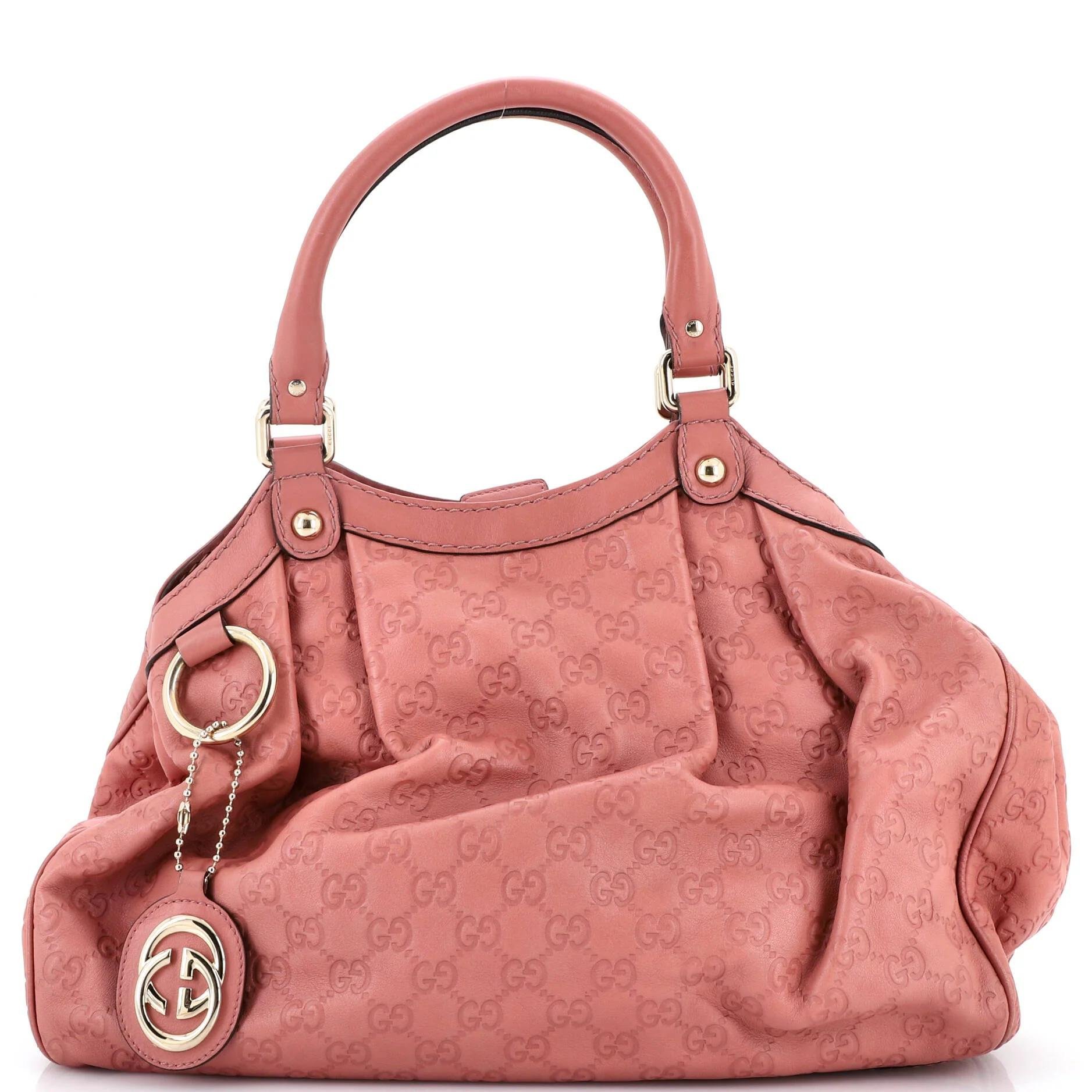 Leather tote