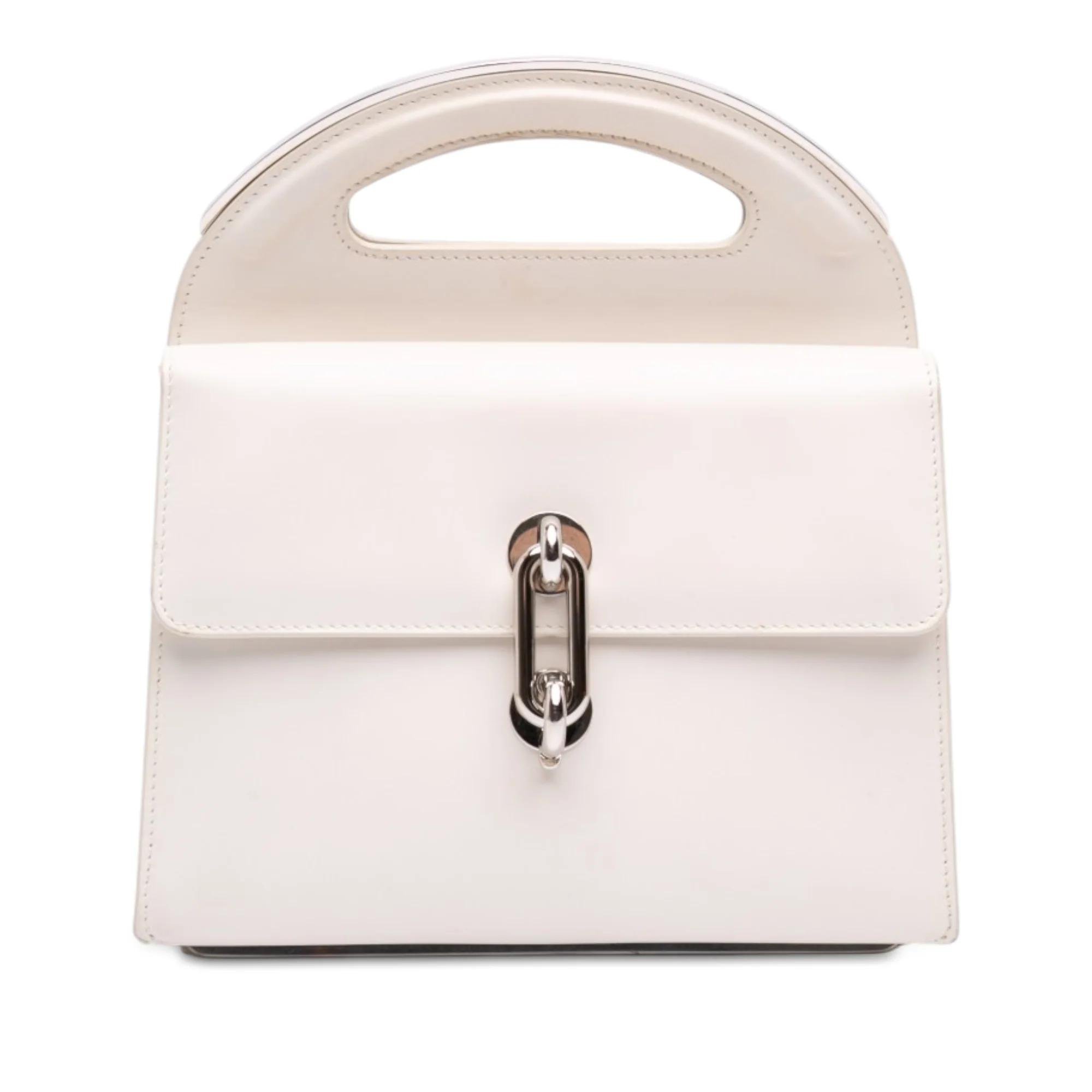 Maillon pony-style calfskin handbag