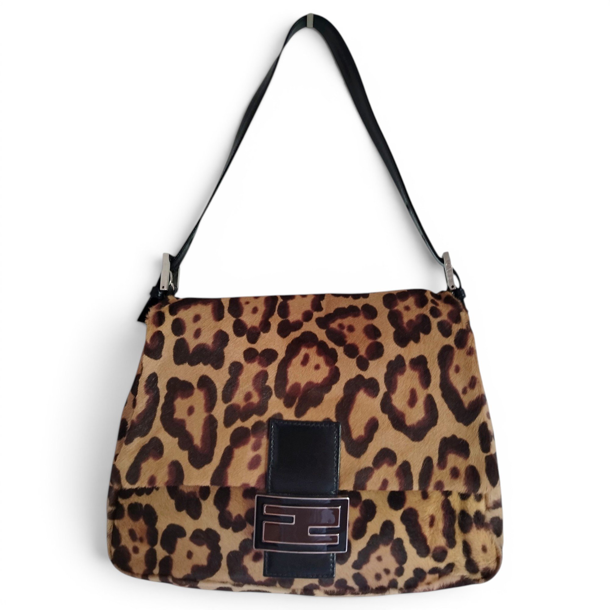 Mamma Baguette pony-style calfskin handbag