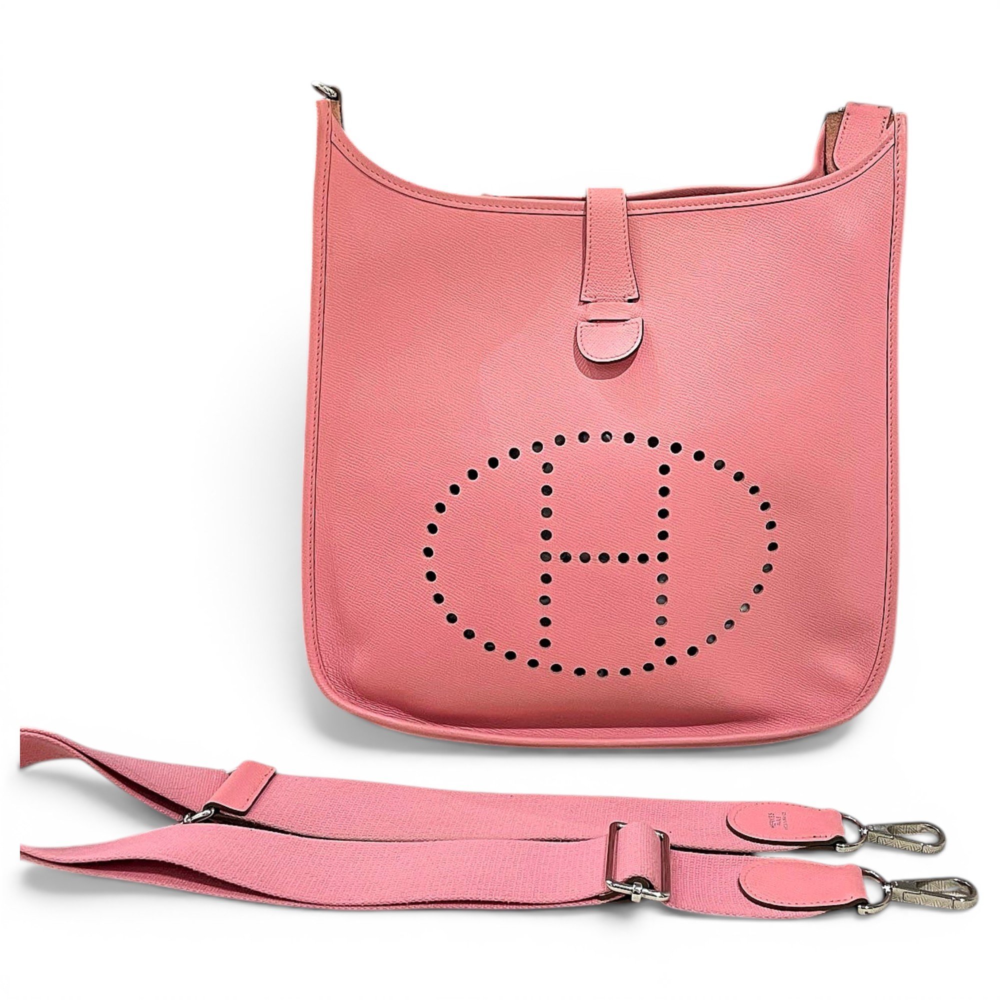 Evelyne leather handbag