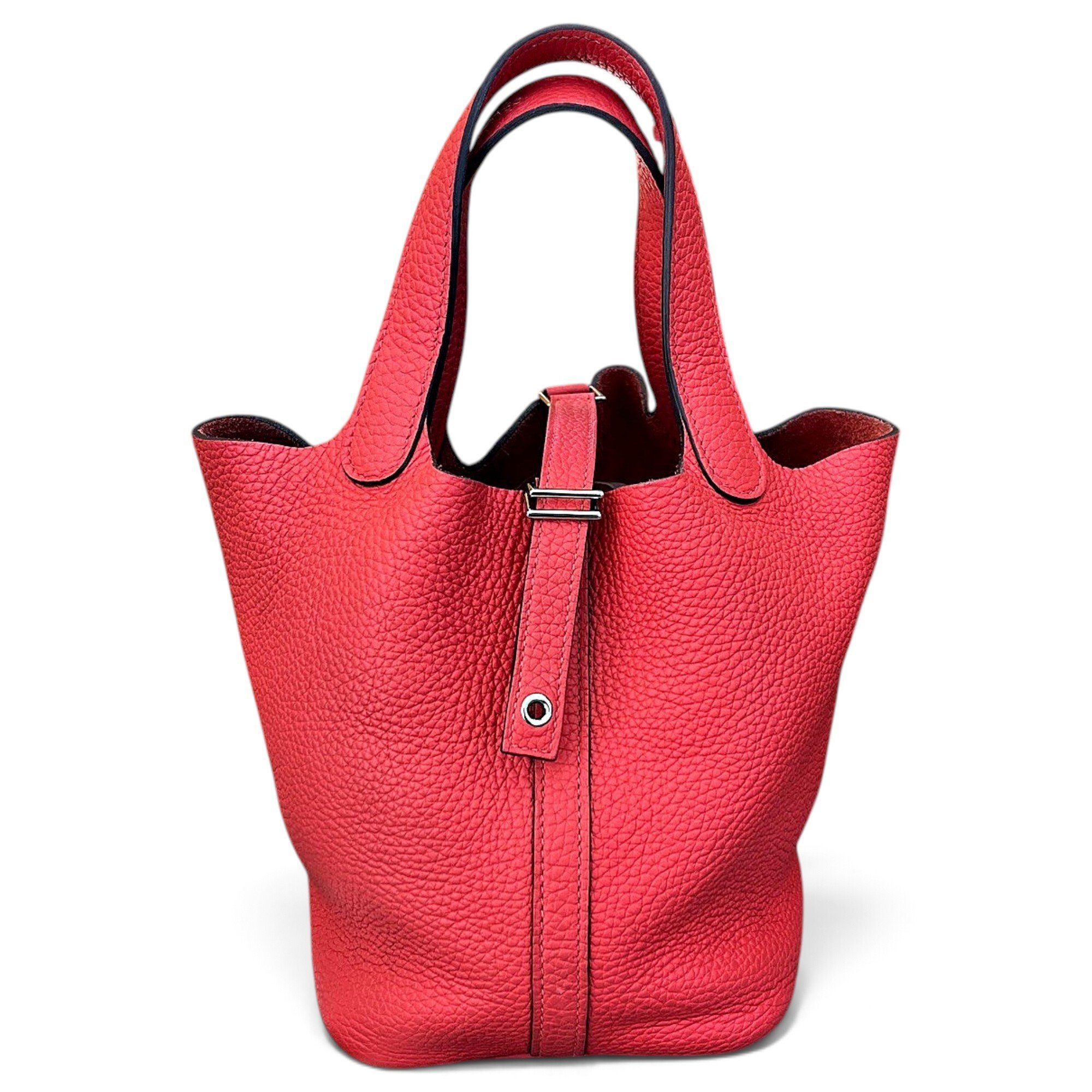 Picotin leather handbag