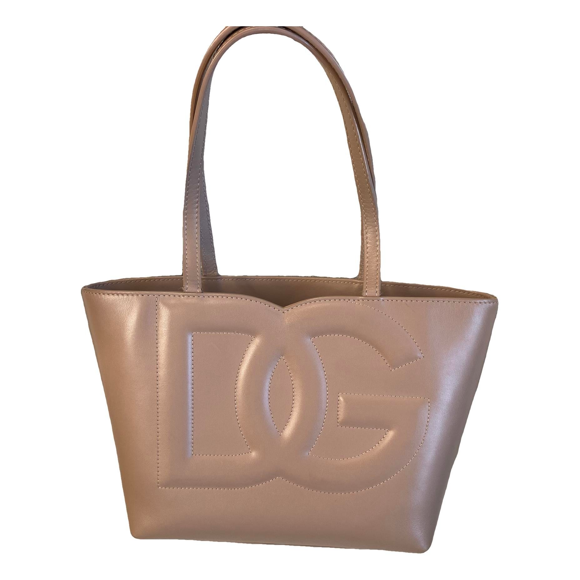 Leather tote