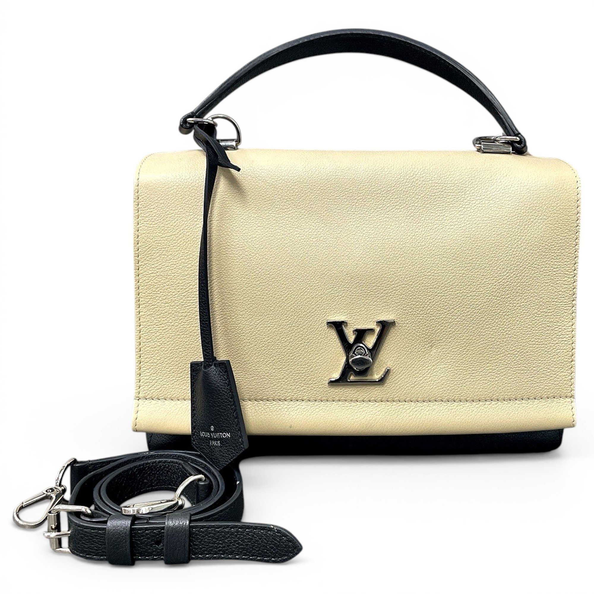 Lockme leather handbag
