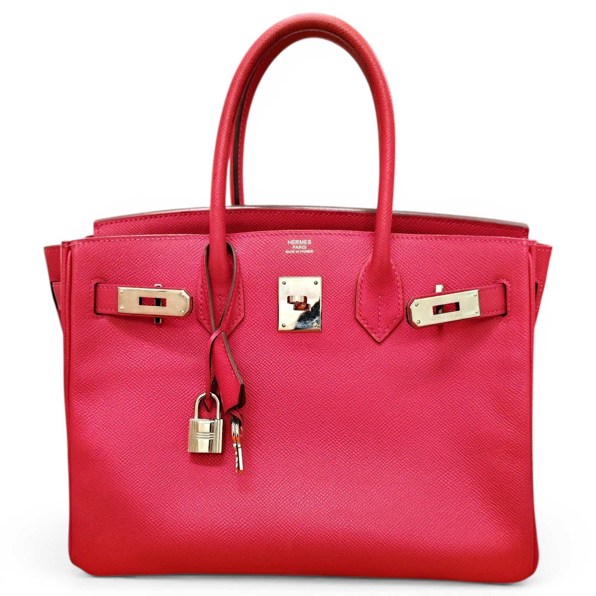 Birkin 30 leather handbag