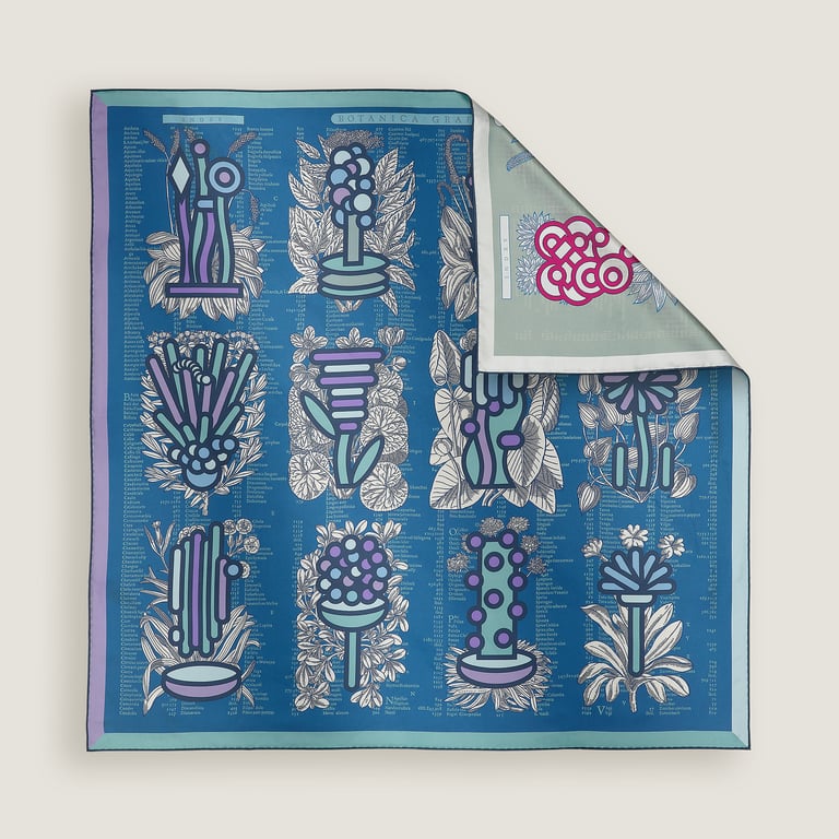 Carré 90 double face Botanica Grafica